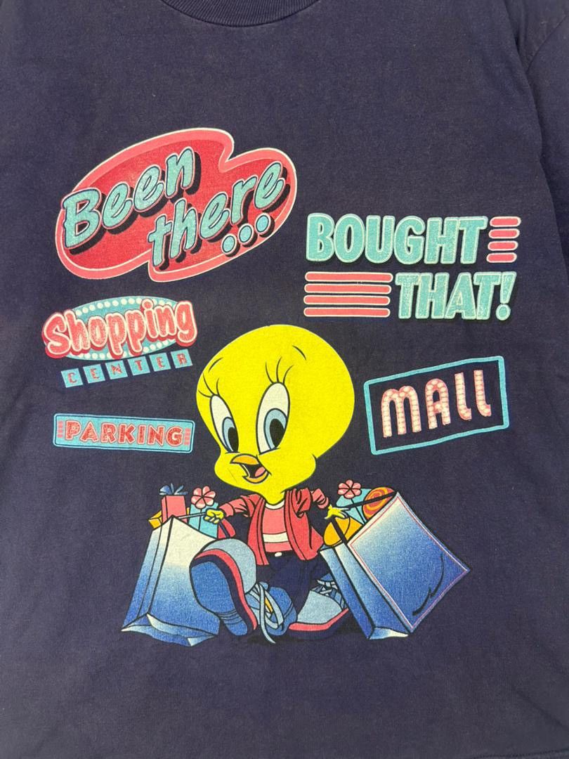 Vintage Vintage 90s Tweety Cartoon by Looney Tunes Size US XL / EU 56 / 4 - 3 Thumbnail
