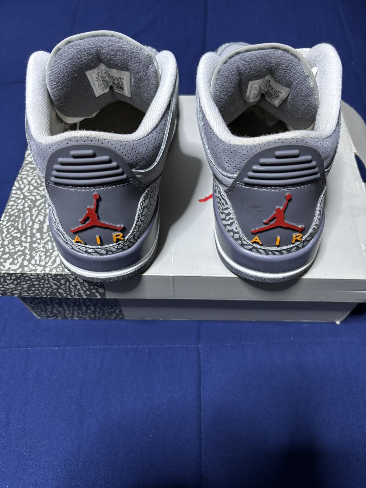 Jordan Brand Jordan 3 Retro Cool Grey 2021 Size 9 Size US 9 / EU 42 - 4 Thumbnail