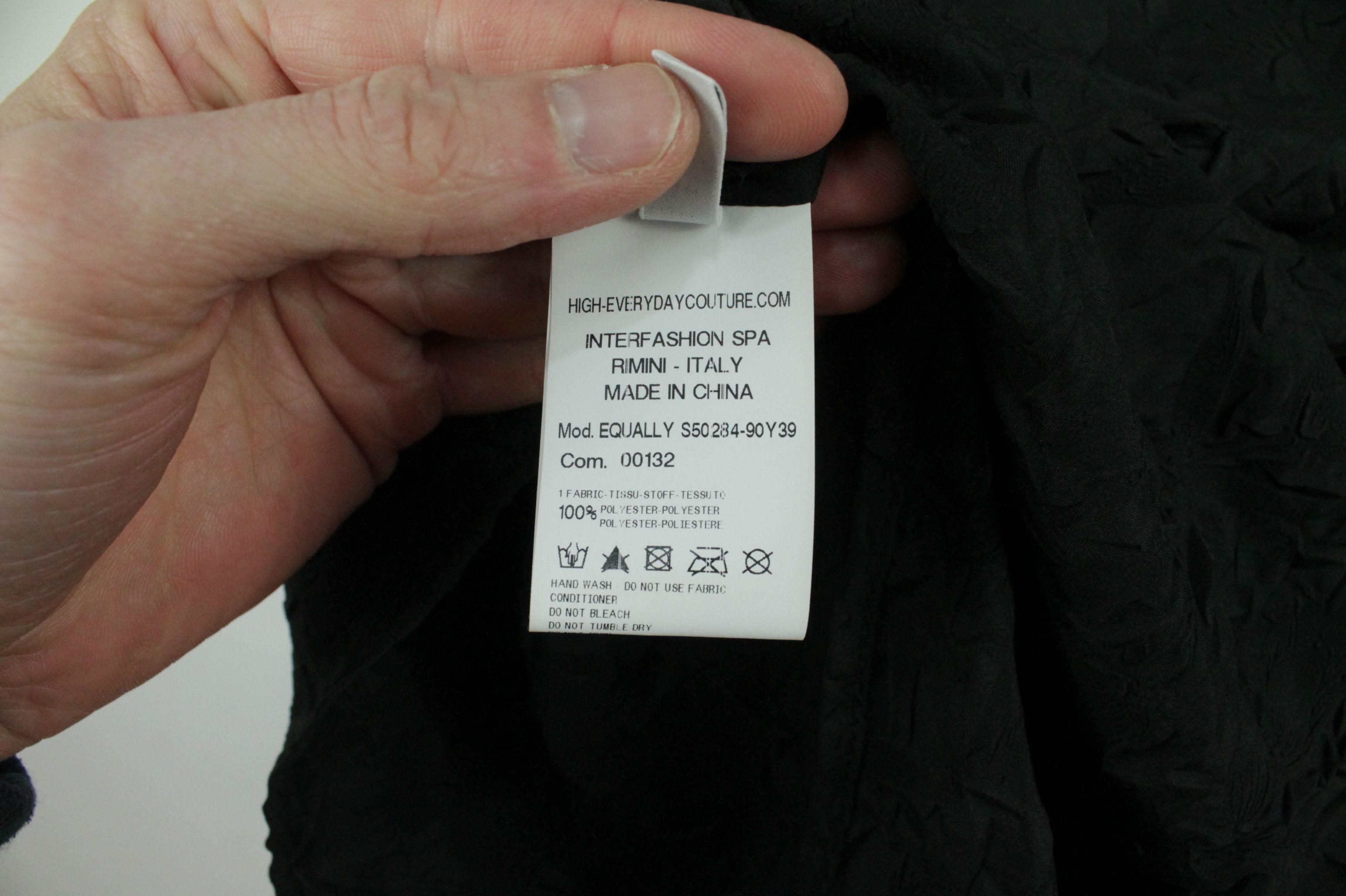 Other Beautiful High Everydaycouture Equally Black Shirt Size XL / US 12-14 / IT 48-50 - 10 Thumbnail