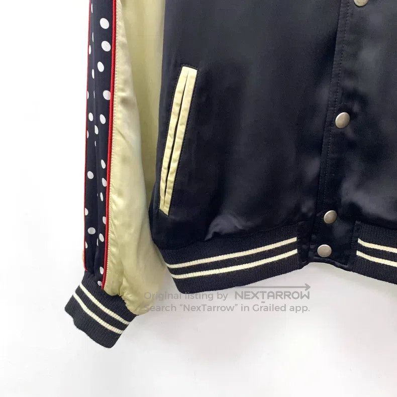 Saint Laurent Paris Saint Laurent Paris Color-Blocked Polka Dot Striped Collar Size US XXS / EU 40 - 4 Thumbnail