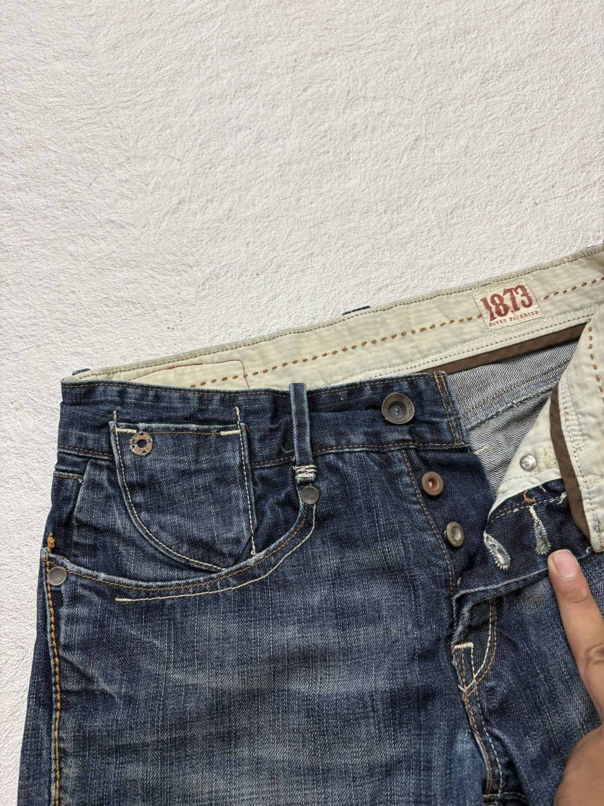 Kapital 2000s Levis cooper japan wash denim Y2k style Size US 30 / EU 46 - 5 Thumbnail