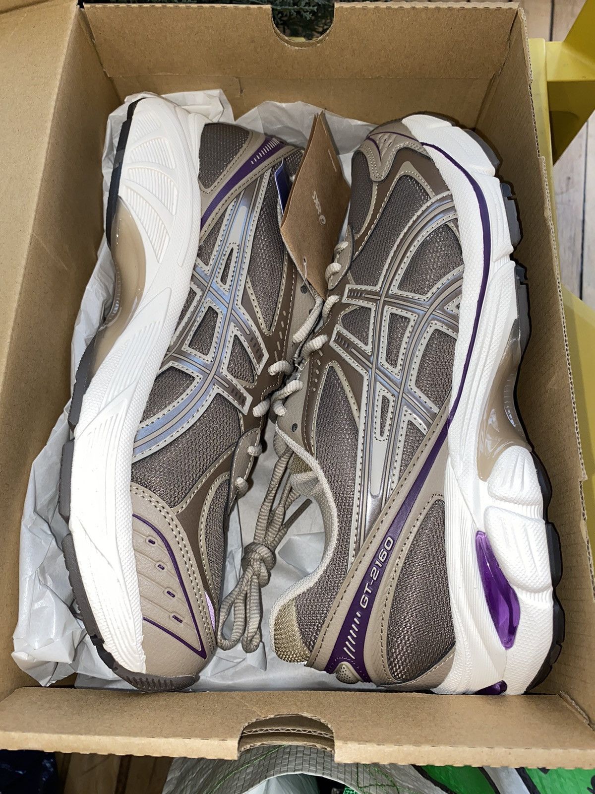 Asics ASICS GT-2160 Dark Taupe Purple Size US 12 / EU 45 - 2 Thumbnail