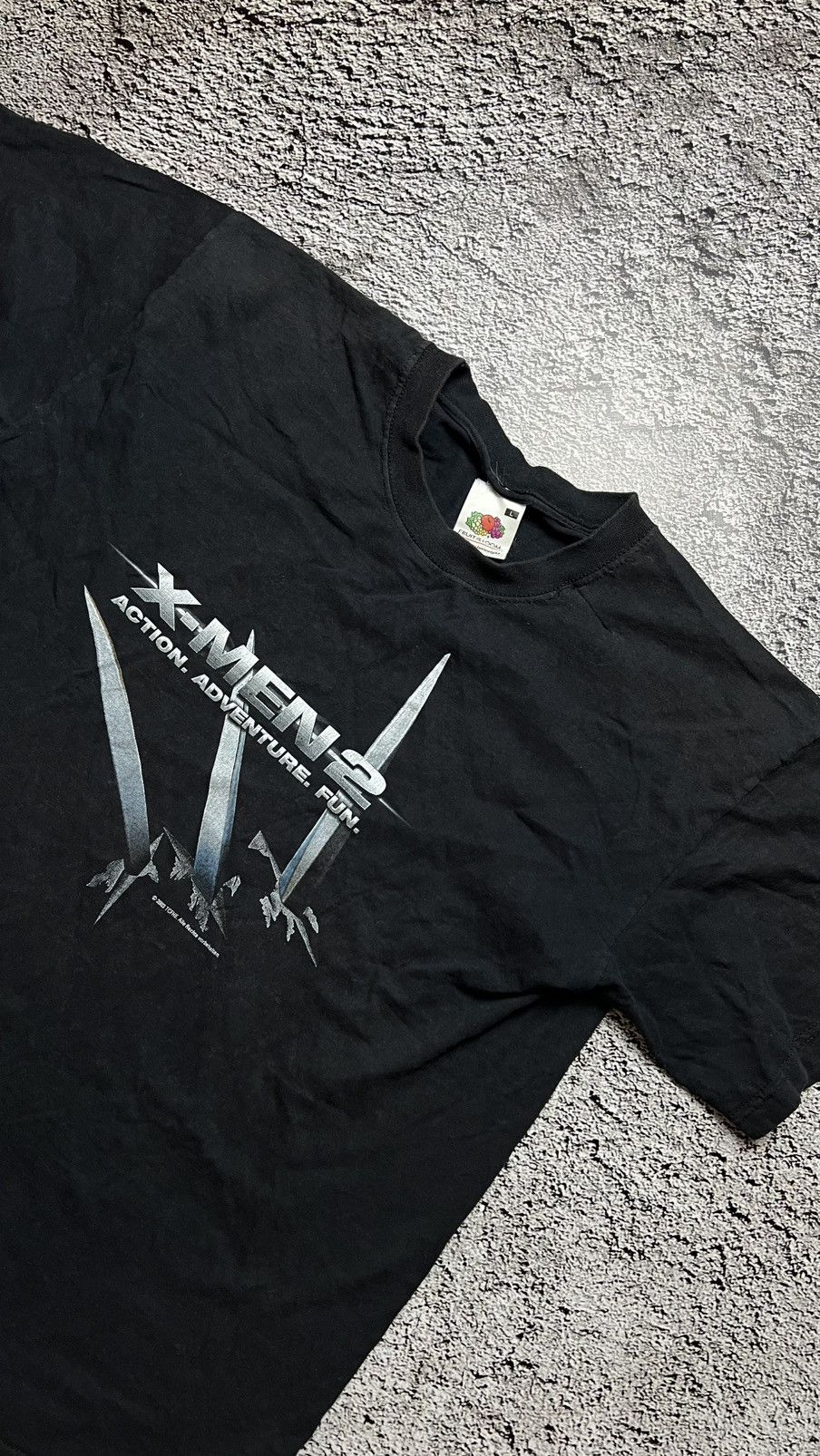 Fruit Of The Loom 2003 The X-Men 2 movie promo t shirt Size US L / EU 52-54 / 3 - 2 Thumbnail