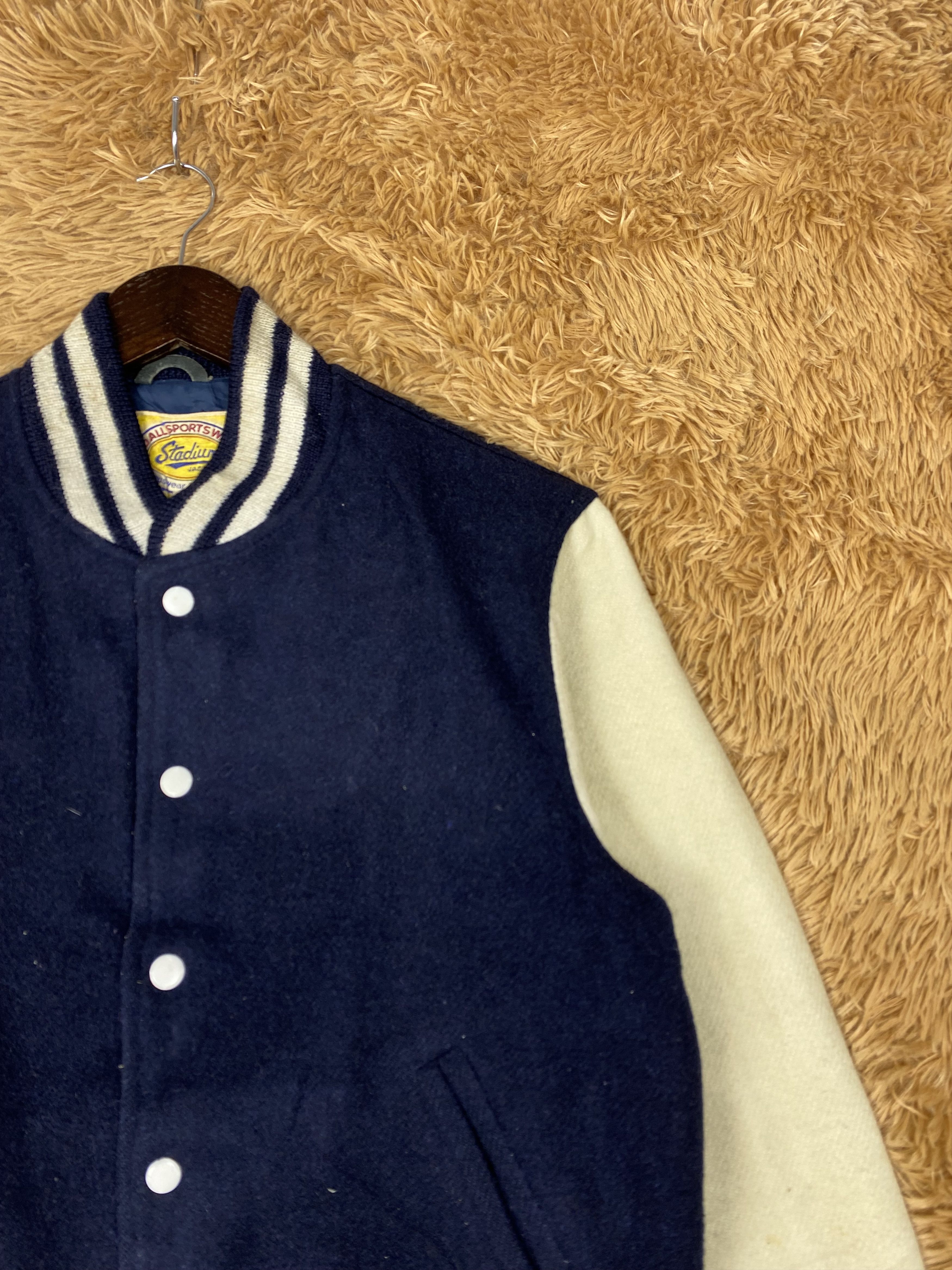 MLB Vintage Stadium Jacket Varsity Jacket DJ0345 Size US M / EU 48-50 / 2 - 2 Thumbnail