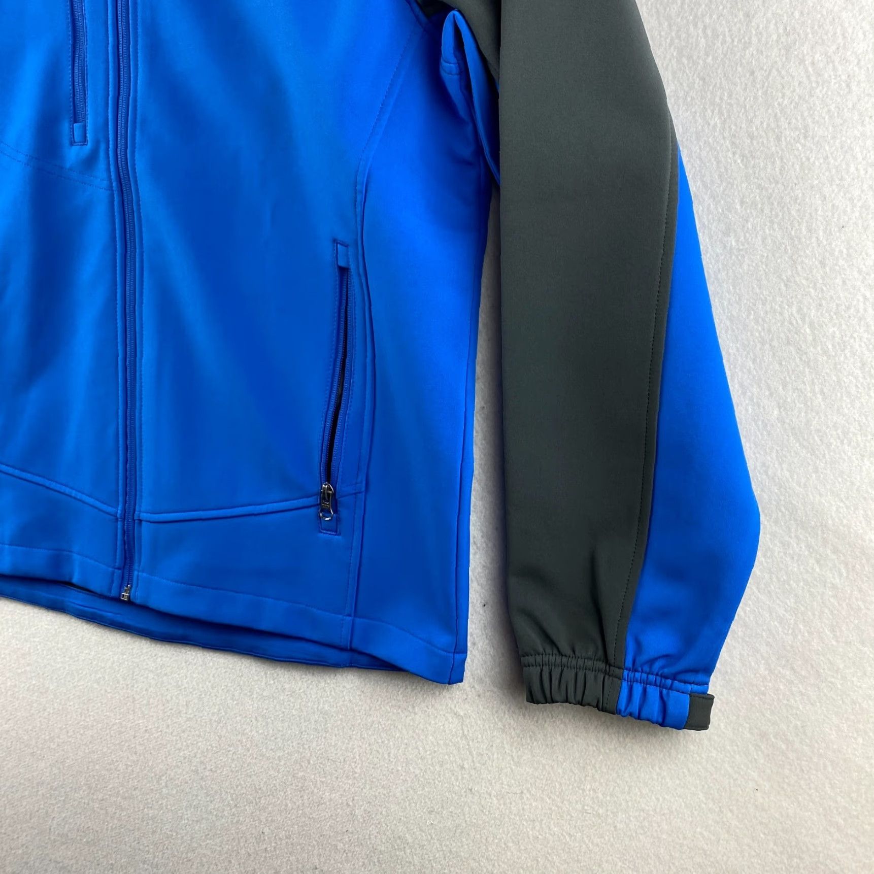 Vintage DRI DUCK Jacket Mens M Medium Black Blue Full Zip Weather Resistant Performance Size US M / EU 48-50 / 2 - 5 Thumbnail