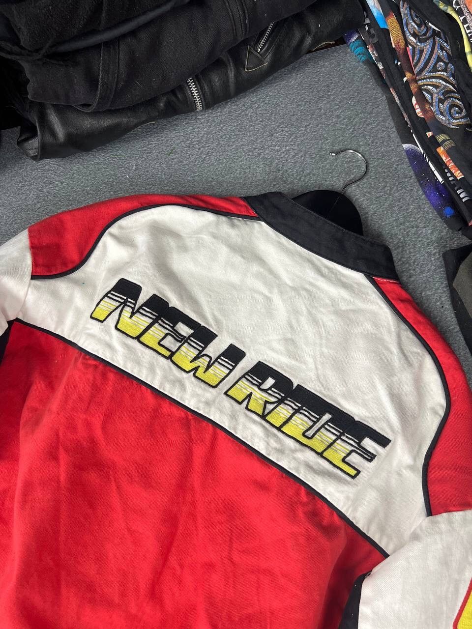 Hysteric Glamour Vintage Racing Fire Logo Y2K Bomber Jacket Size US M / EU 48-50 / 2 - 8 Thumbnail