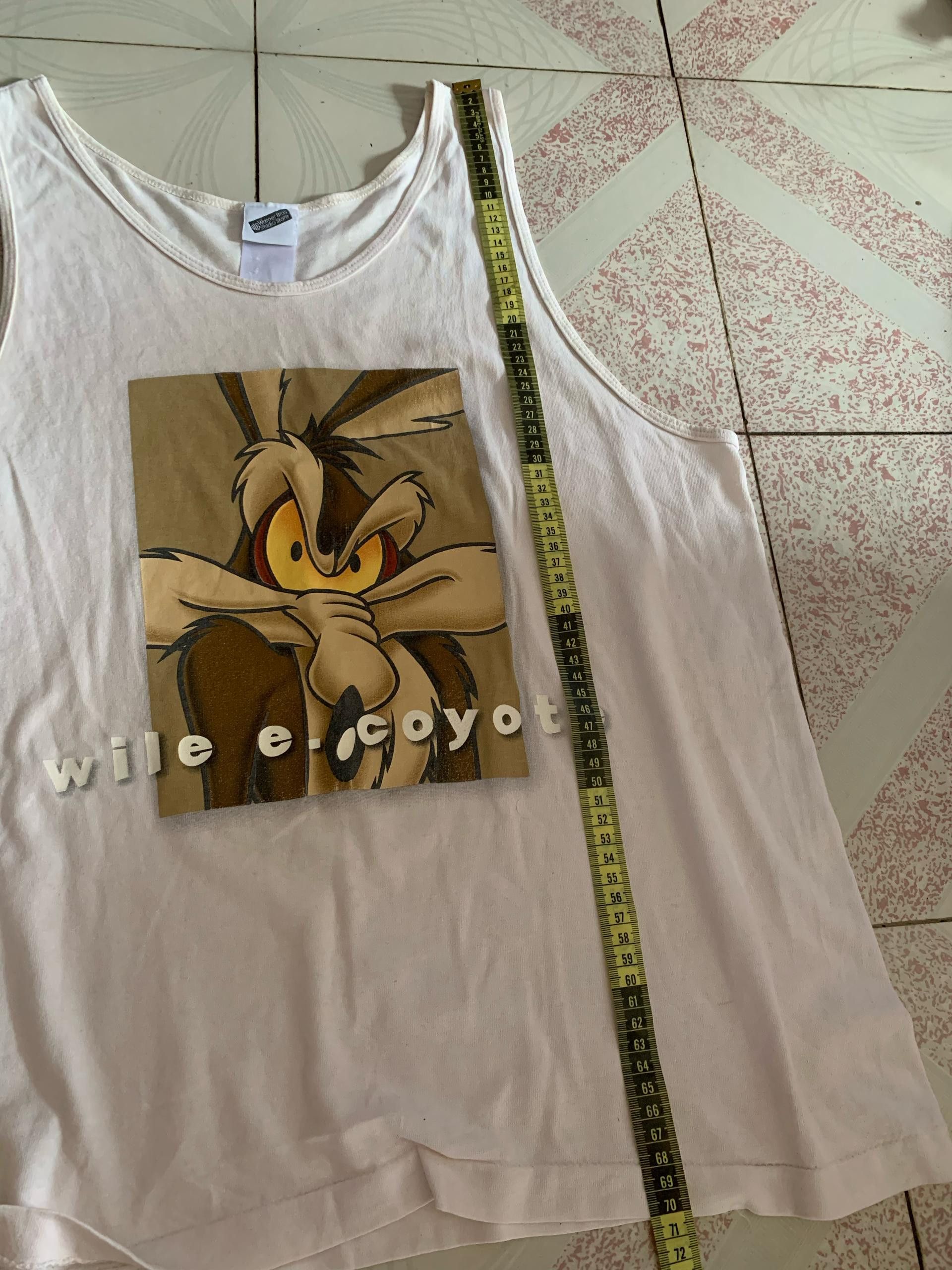 Vintage usa VINTAGE 1999 WILE E. COYOTE CARTOON T SHIRT WARNER BROS Size US L / EU 52-54 / 3 - 11 Thumbnail