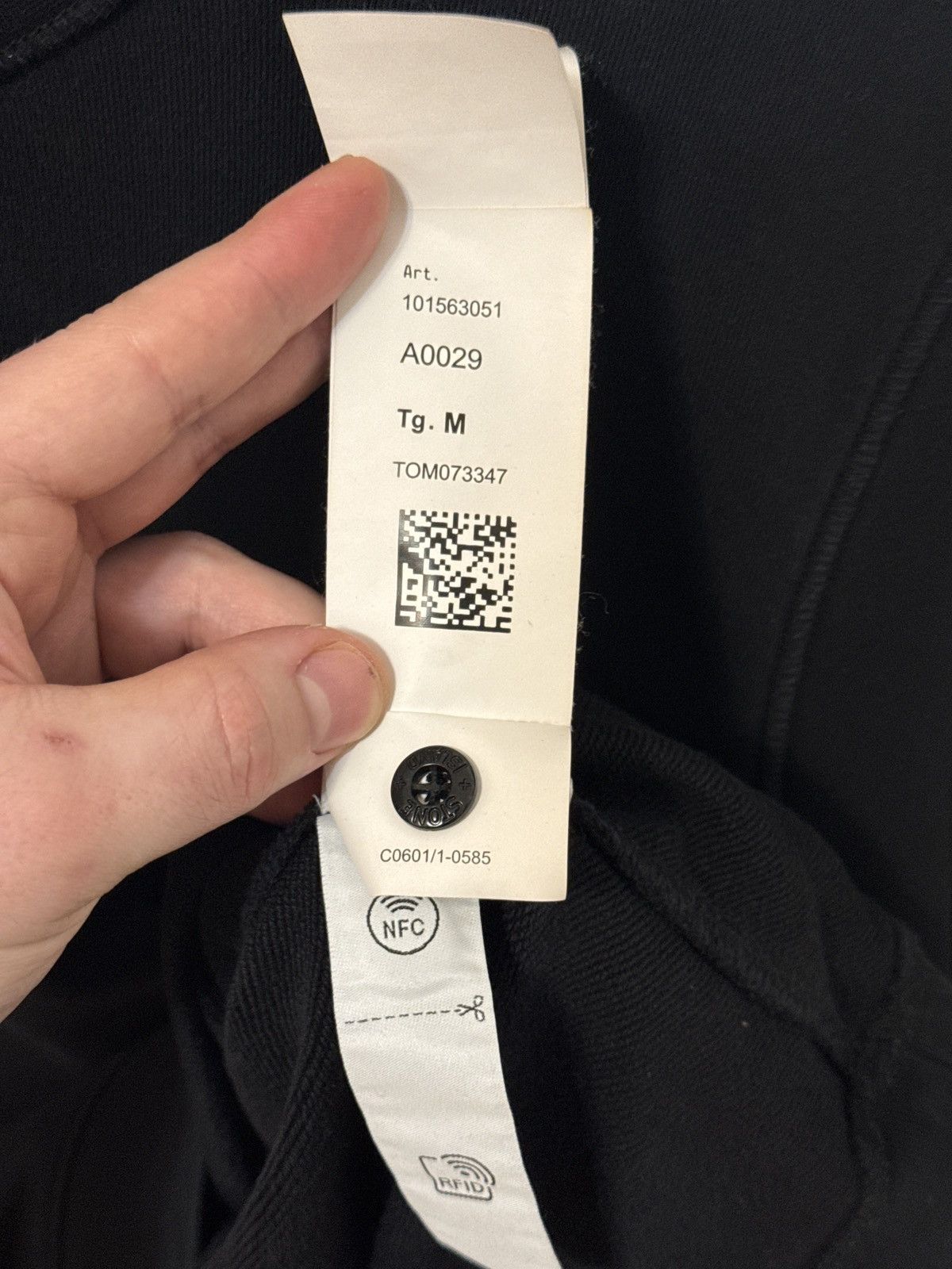 Stone Island Stone Island Crew Neck Sweatshirt Black Medium Size US M / EU 48-50 / 2 - 10 Thumbnail