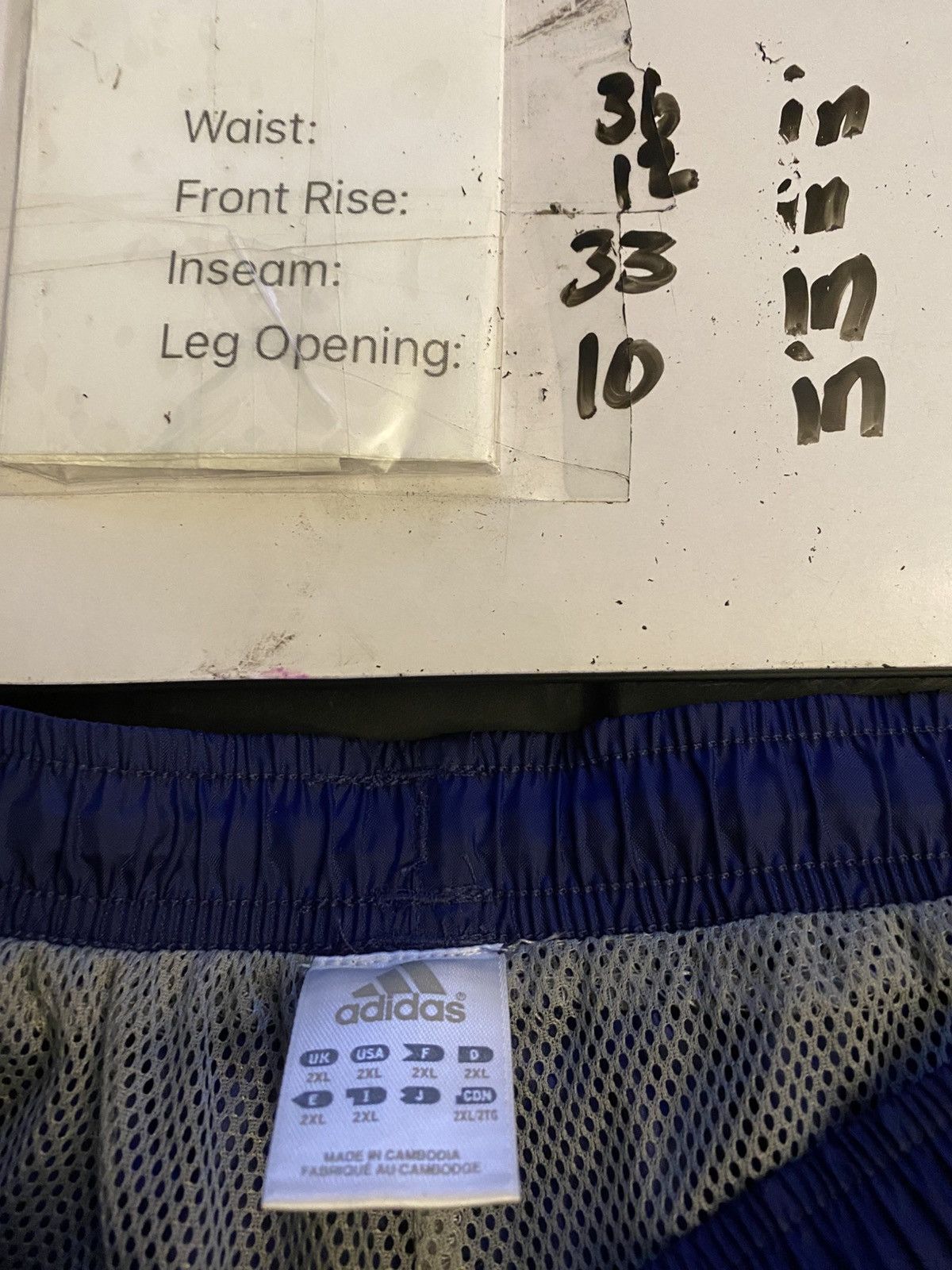Adidas Vintage Y2K Adidas Baggy Track Pants Size US 36 / EU 52 - 4 Thumbnail