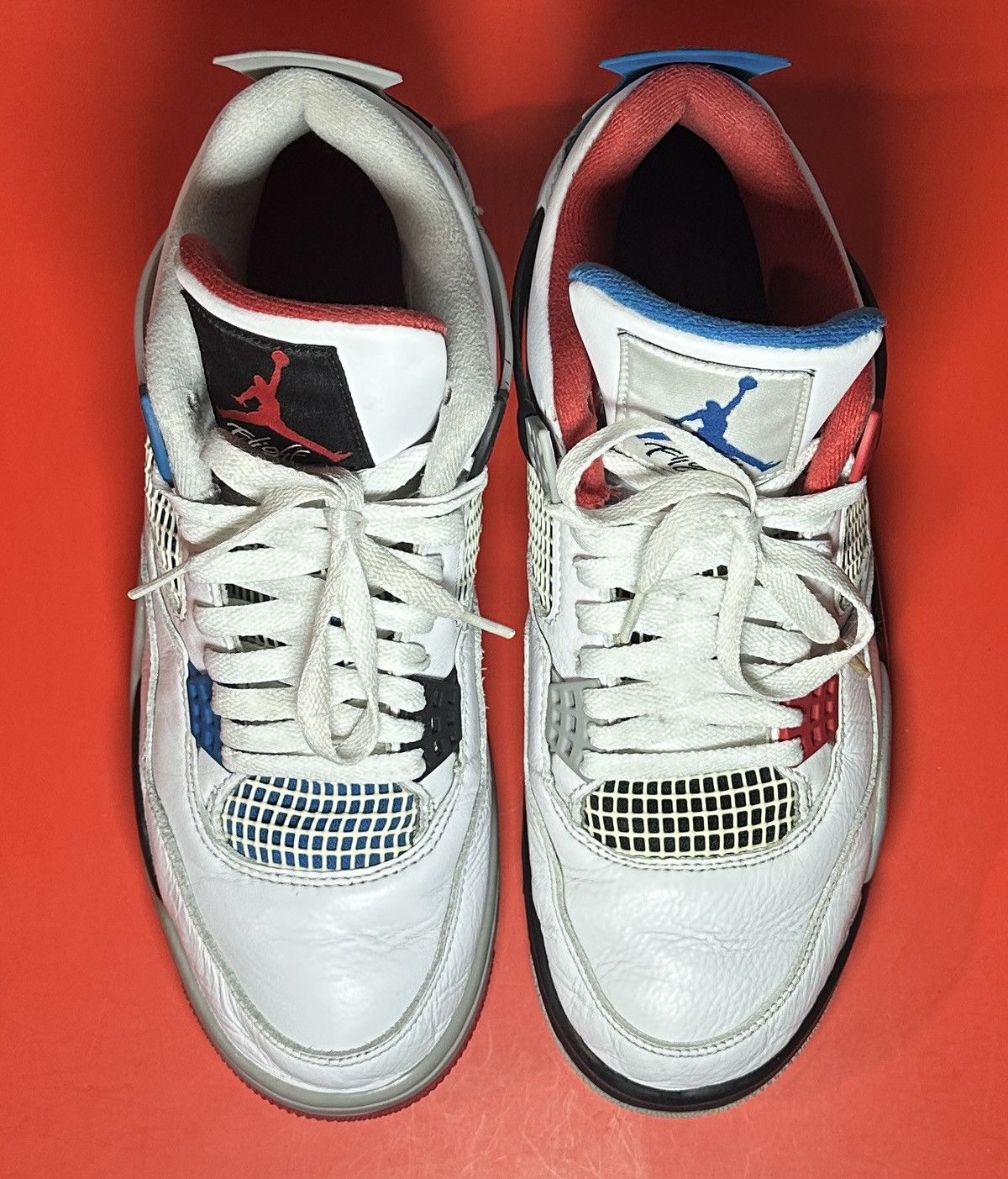 Jordan Brand Size 9.5 - Jordan 4 Retro SE What The 4 Size US 9.5 / EU 42-43 - 4 Thumbnail