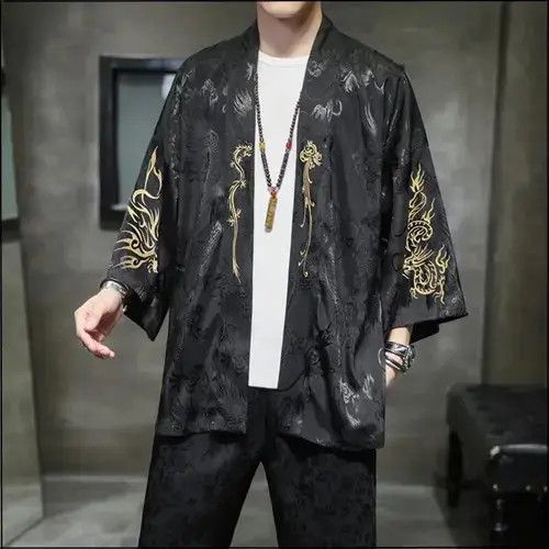 Designer Japanese Oversized Kimono Size US M / EU 48-50 / 2 - 1 Thumbnail