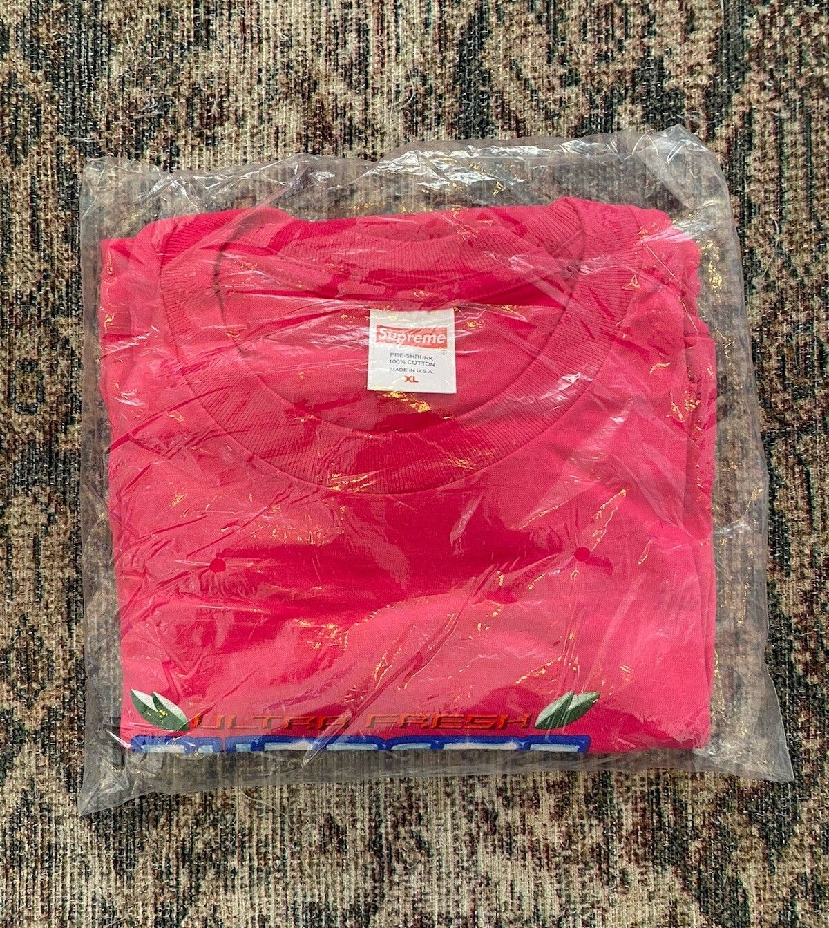 Supreme Supreme Ultra Fresh Tee Pink F/W 2020 SZ XL Size US XL / EU 56 / 4 - 2 Thumbnail