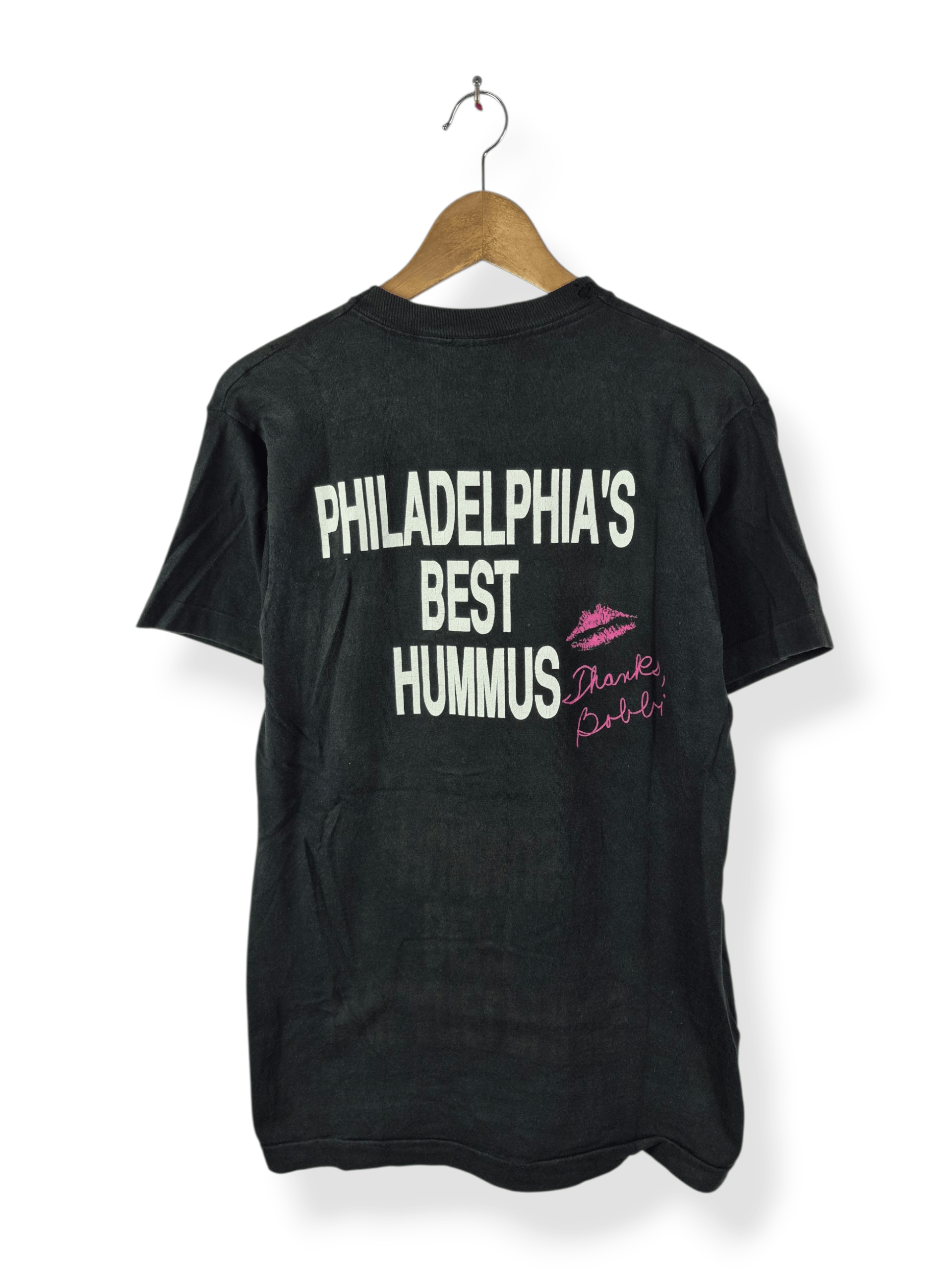 Vintage 🔥 Vintage 90s Philadelphia Best Hummus Tee Size US M / EU 48-50 / 2 - 2 Thumbnail