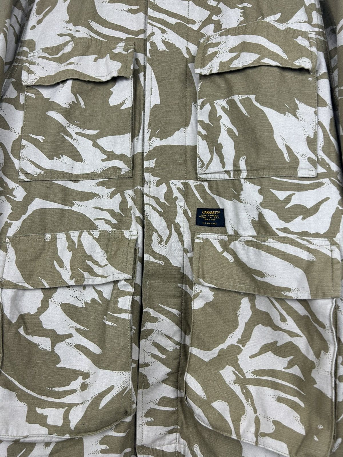 Carhartt Carhartt WIP Camouflage Military Balfour Button-Up Jacket Size US M / EU 48-50 / 2 - 5 Thumbnail