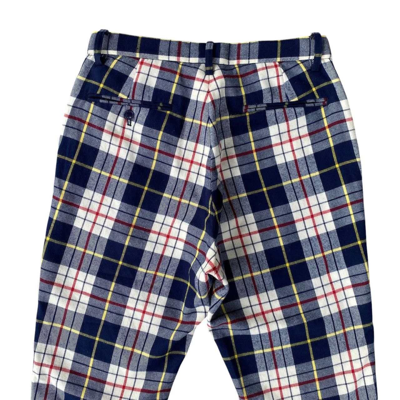 Issey Miyake Ne-net by Issey Miyake Plaid Cropped Pants Dance Punk Size US 30 / EU 46 - 12 Thumbnail