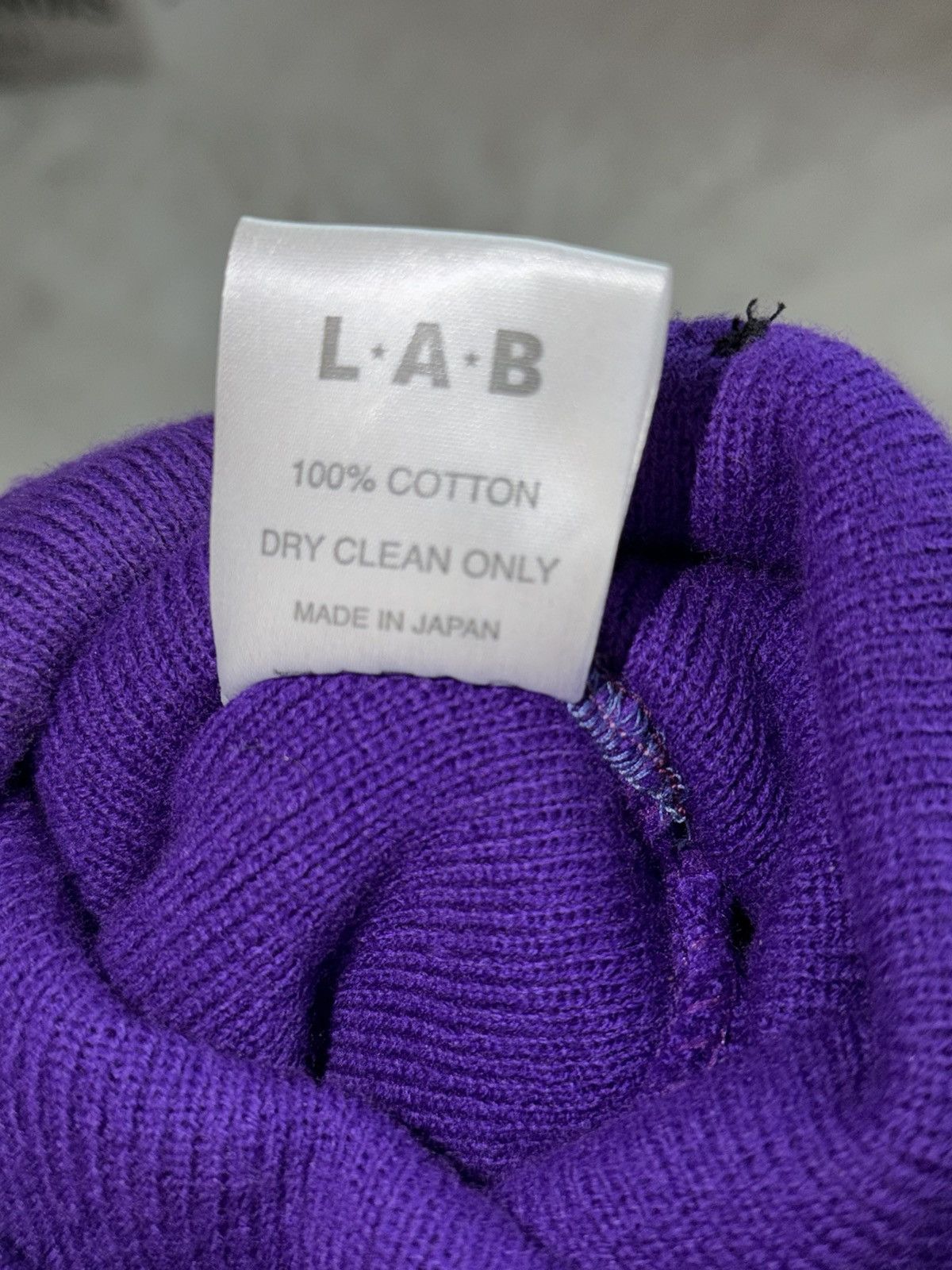 Other Lab (Life’s a blur) purple beanie Size ONE SIZE - 4 Thumbnail