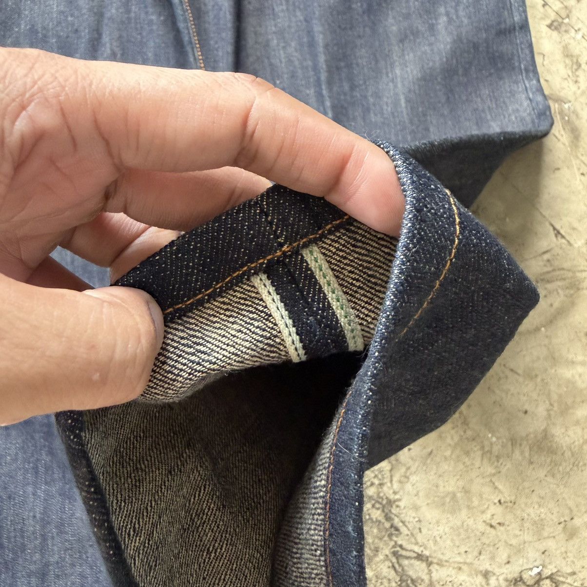 Evisu Evisu Japan - Embroidered Seagul Selvedge Jeans Size US 38 / EU 54 - 9 Thumbnail