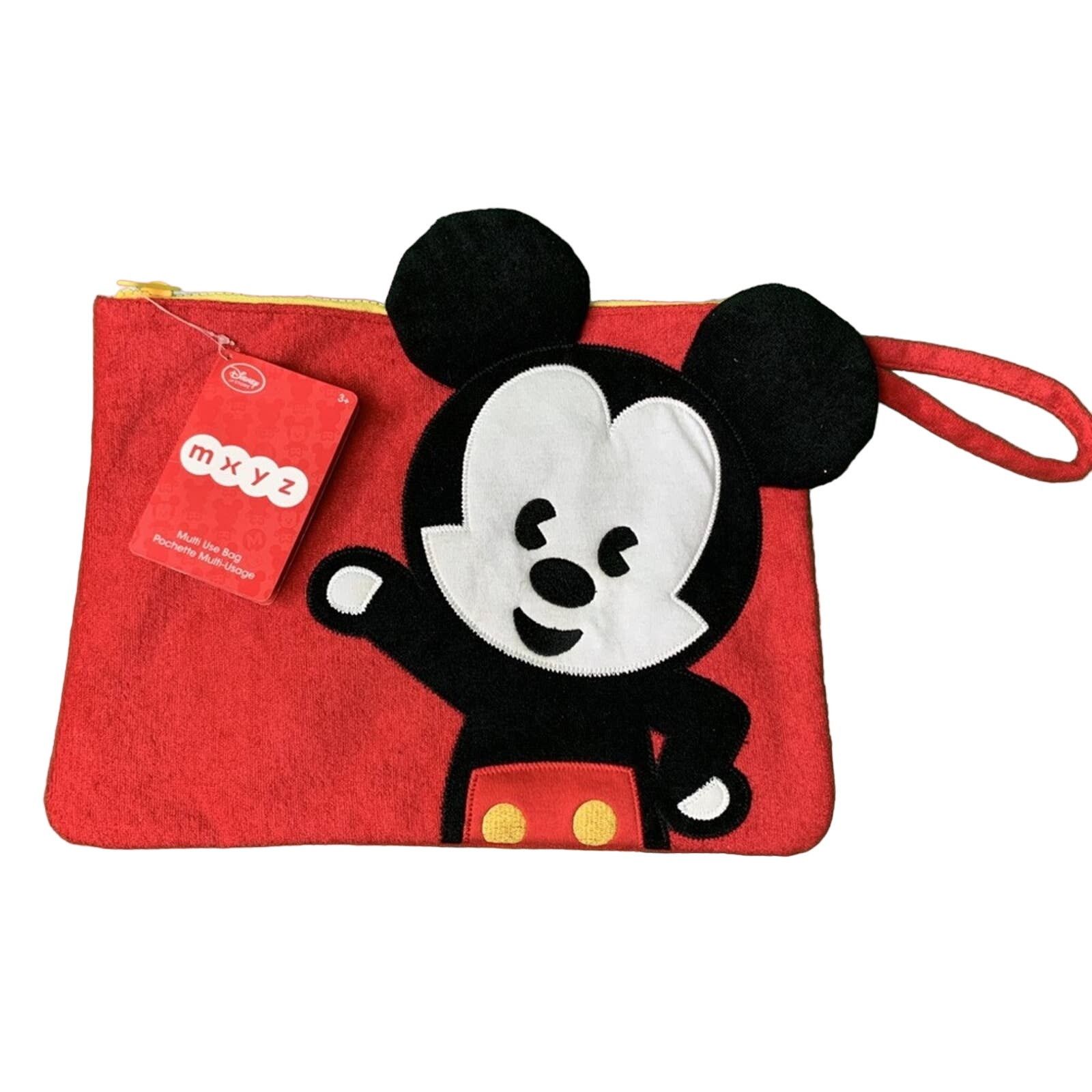 Disney Disney Mickey Mouse Large Red Pochette NEW Size ONE SIZE - 1 Thumbnail