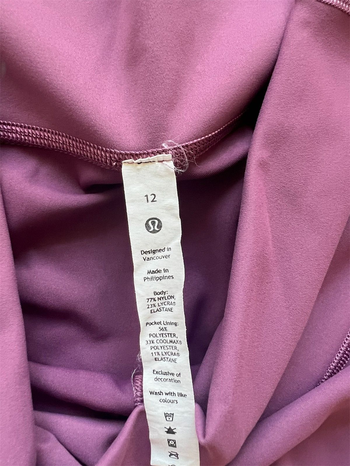 Lululemon Lululemon Align Purple High-Rise Leggings 23” | Size 12 Size 34" / US 12 / IT 48 - 3 Thumbnail