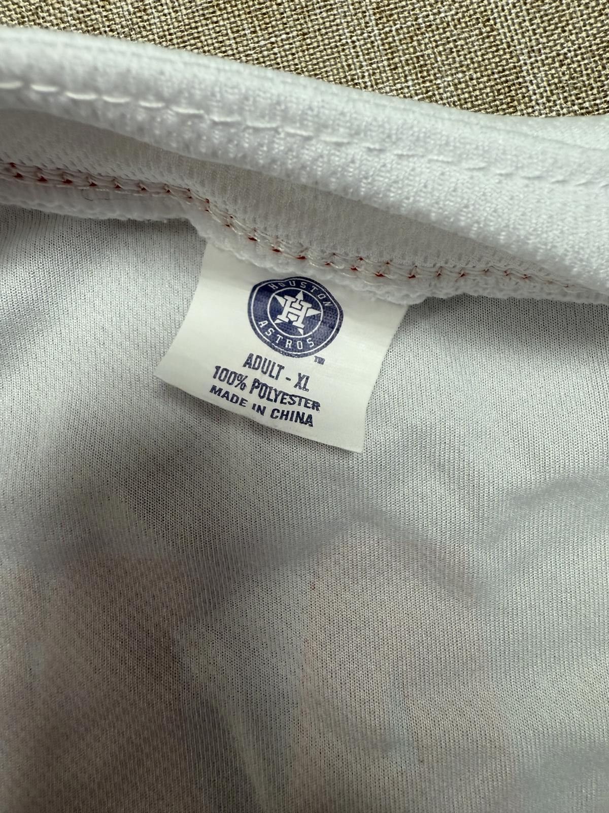 Other MLB Houston Astros Jersey #35 White Button Up Baseball Shirt Size US XL / EU 56 / 4 - 3 Thumbnail