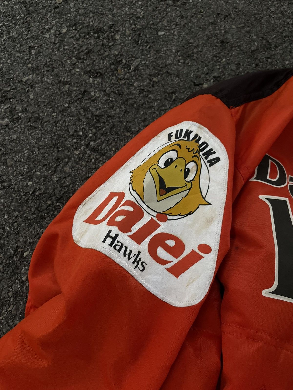 Asics × Vintage Vintage 90s Rawlings Fukuoka Daiei Hawks Jacket Size US L / EU 52-54 / 3 - 5 Thumbnail