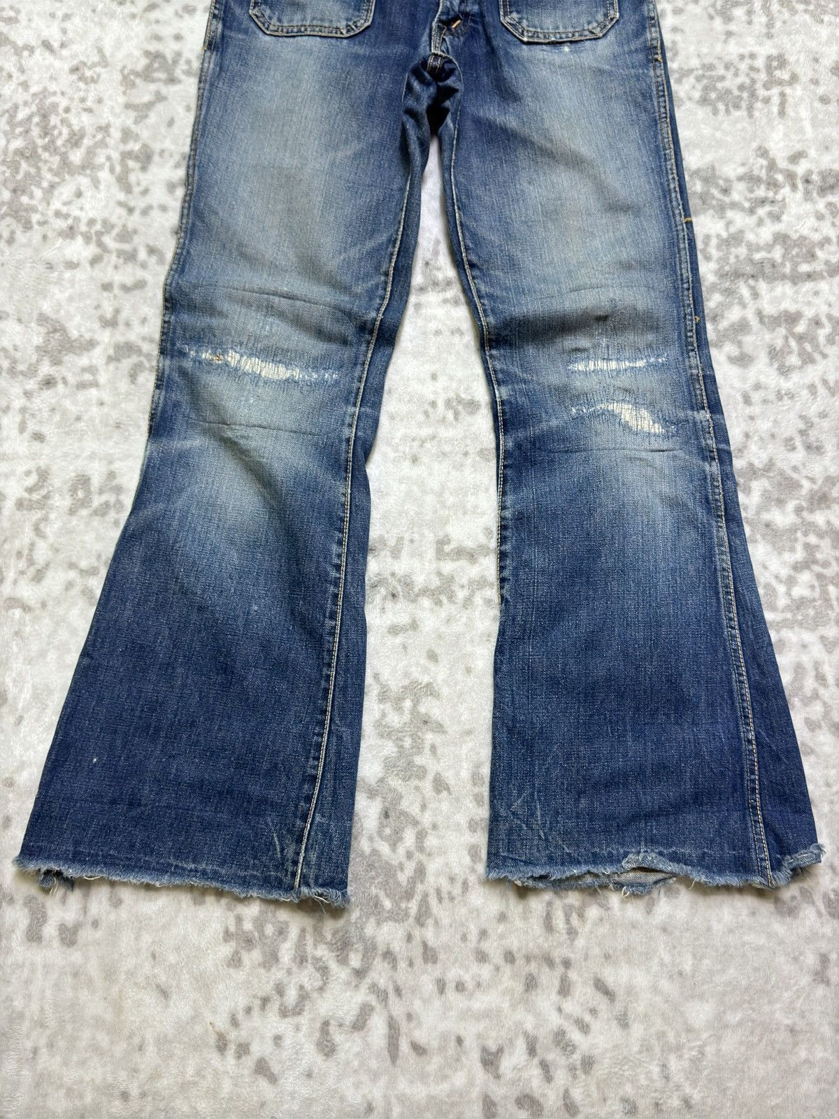 Big John Vintage Big John Distressed Talon Zip Release Hem Boot Cut Size US 30 / EU 46 - 8 Thumbnail