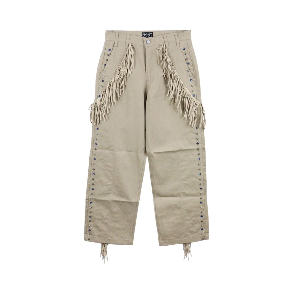 Thug Club Fringed cowboy jeweled pant Size US 32 / EU 48 - 1 Thumbnail