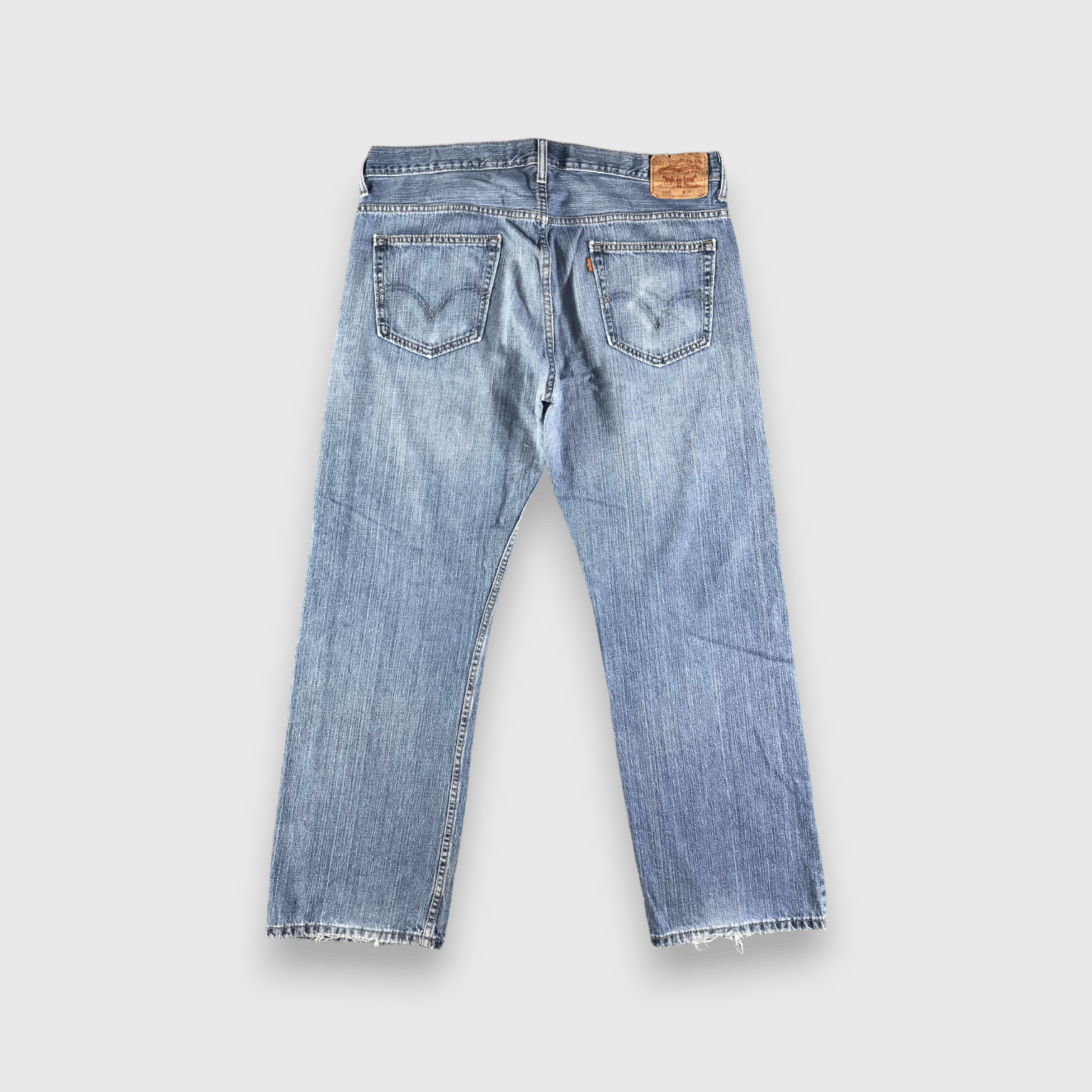 Levi's Vintage Blue Wash Levis 569 Jeans-J3450 Size US 39 - 2 Thumbnail