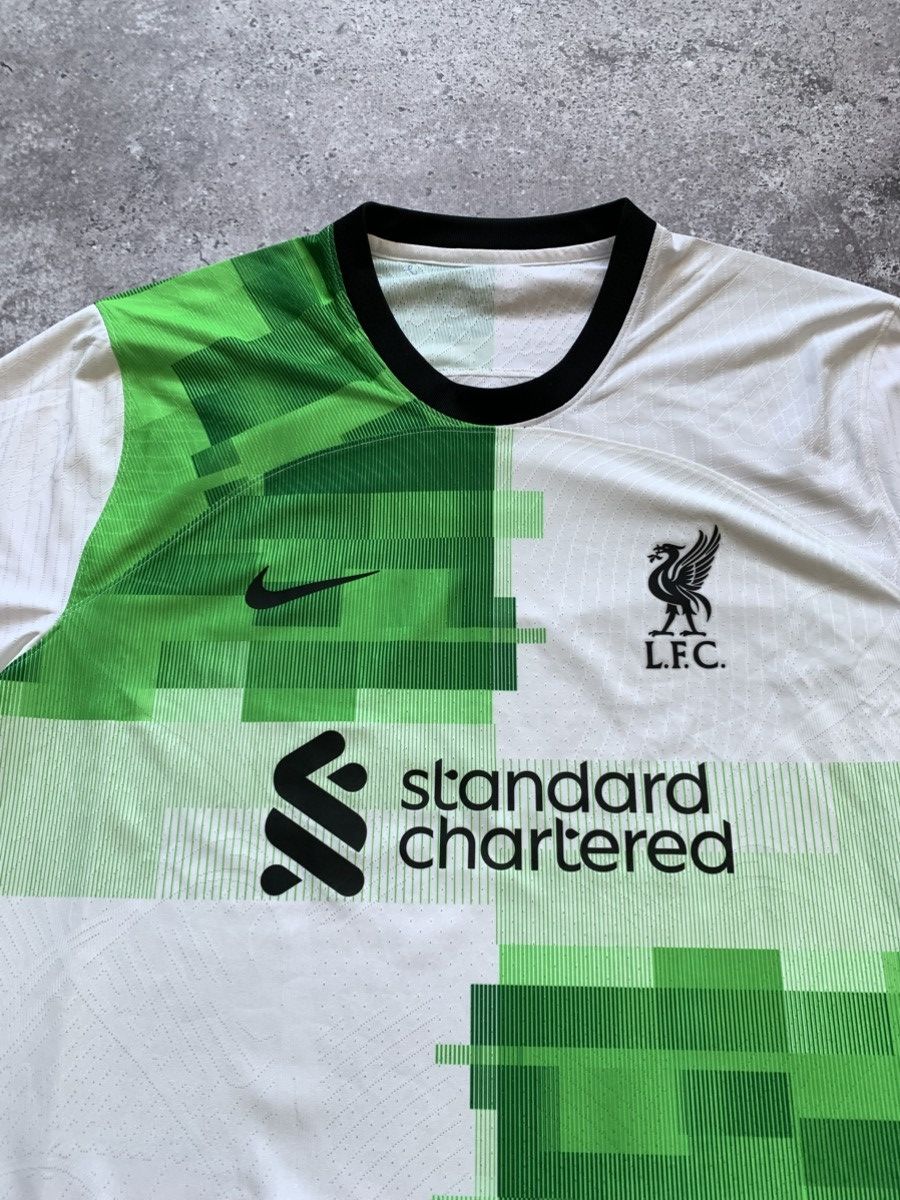 Nike 🔥NIKE LIVERPOOL 2023/24 AWAY PLAYER ISSUE DRI-FIT ADV SHIRT Size US XXL / EU 58 / 5 - 5 Thumbnail