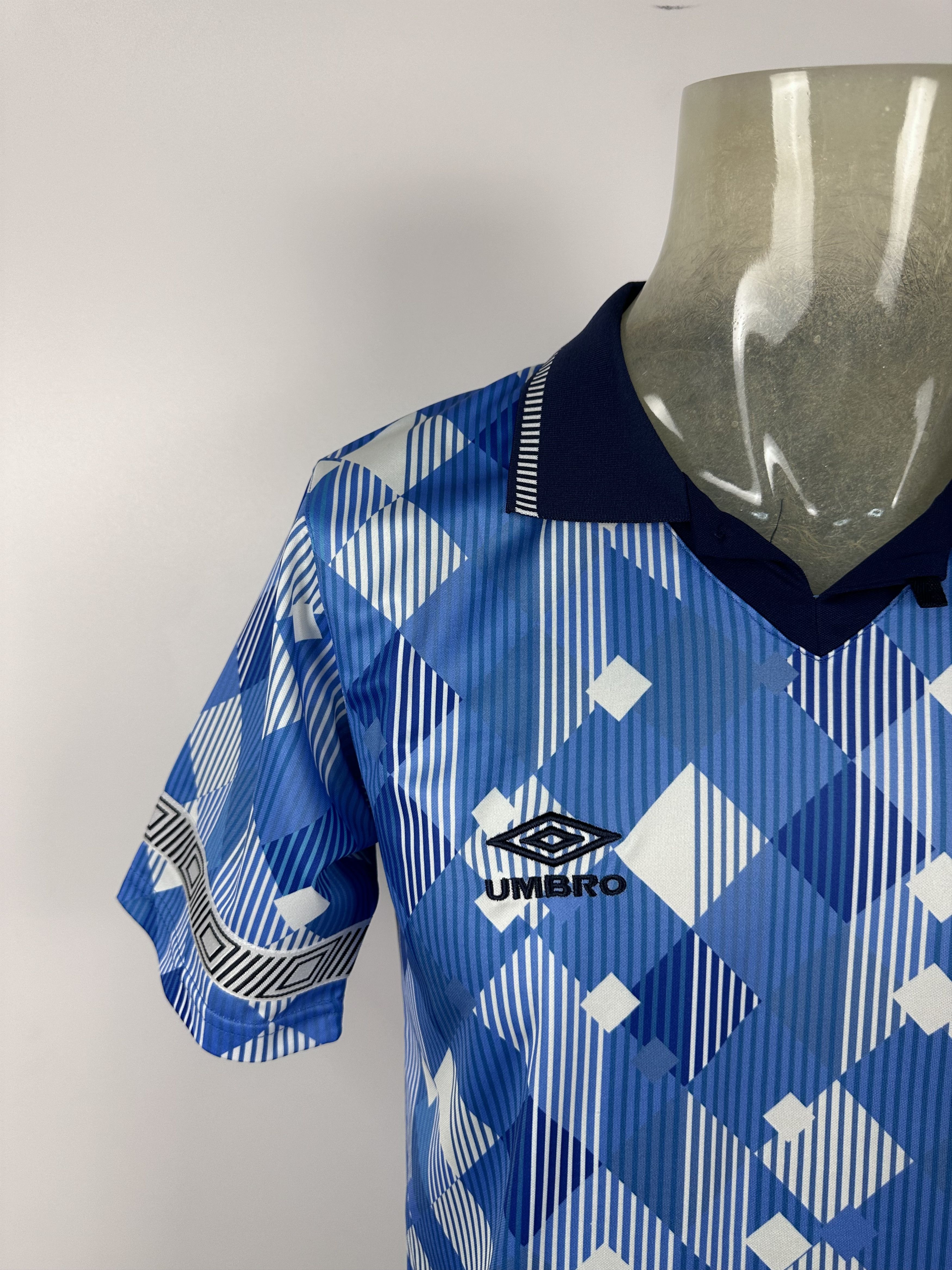 Umbro × Vintage England 1990 Football Shirt Soccer Jersey Reissue Umbro Size US M / EU 48-50 / 2 - 3 Thumbnail