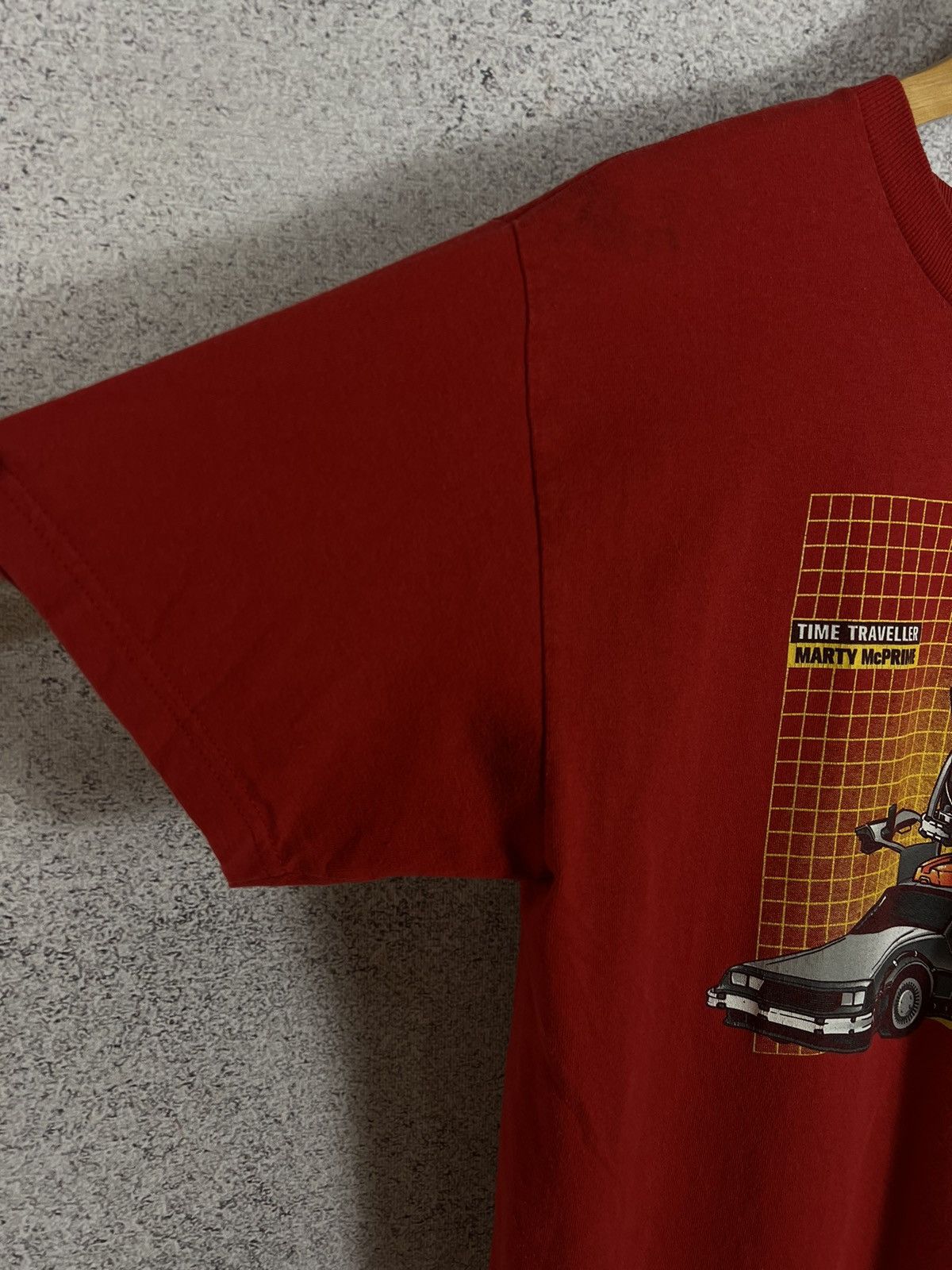 Band Tees Vintage TIME TRAVELLER MARTY McPRIME Y2K Movie Tee Size US M / EU 48-50 / 2 - 5 Thumbnail