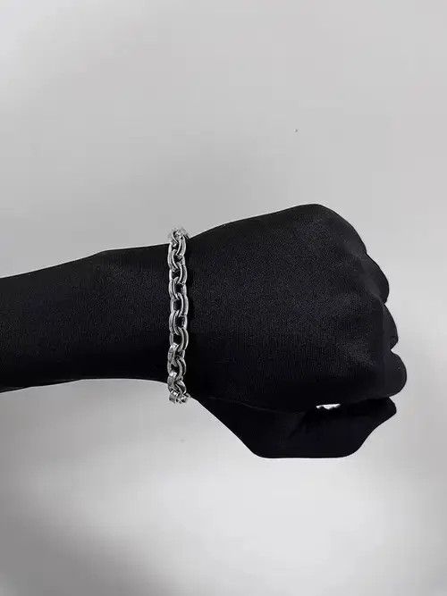 Designer × Vintage Retro Korean fashion Thai silver bracelet Size ONE SIZE - 2 Thumbnail