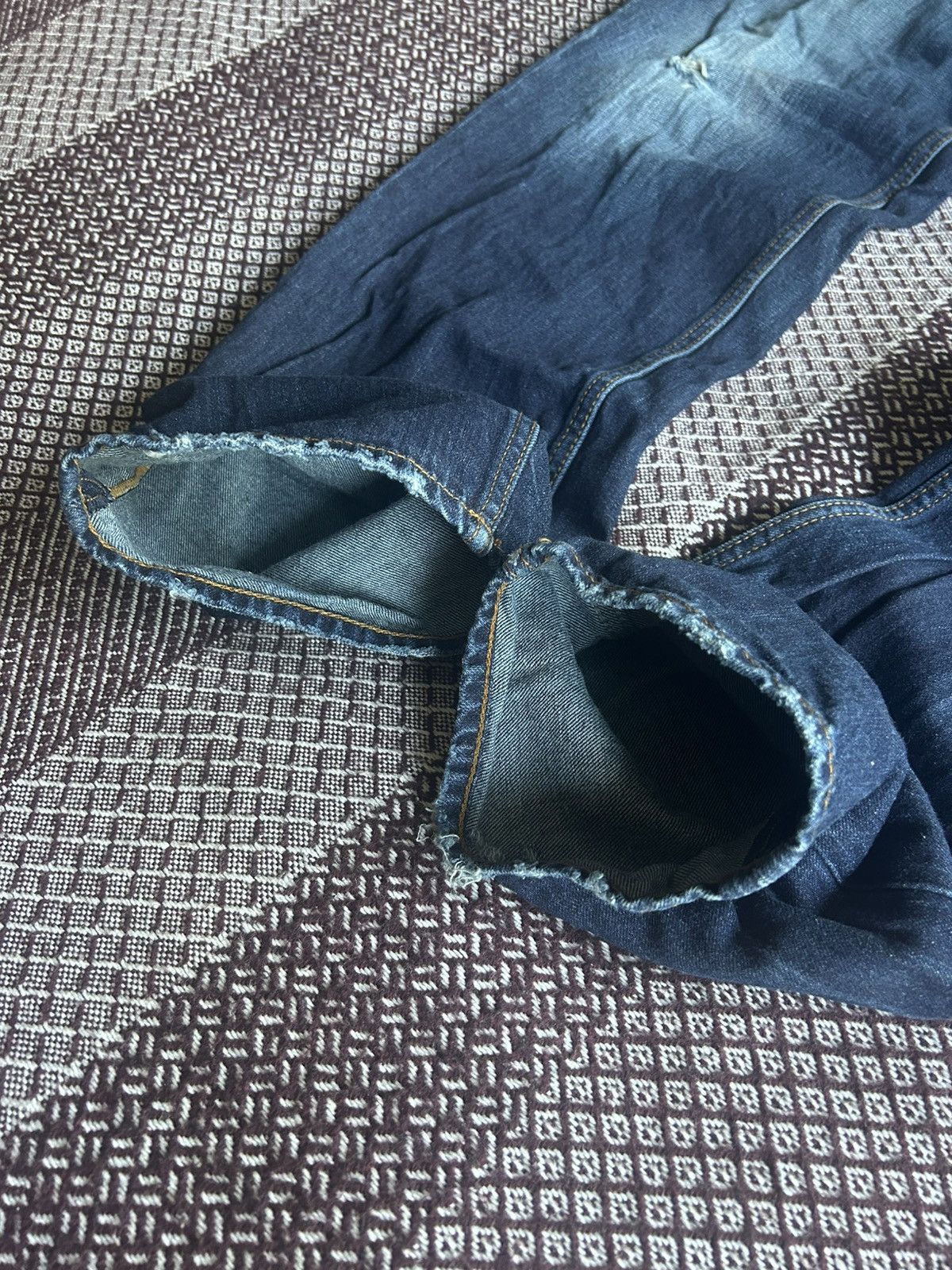 Moschino Vintage Love Moschino Denim Jeans Distressed Luxury Size 38 Size US 38 / EU 54 - 9 Thumbnail