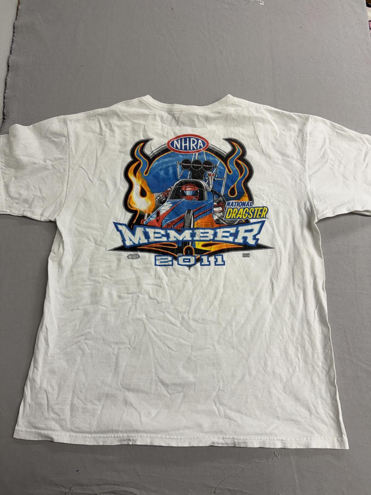 Anvil NHRA Member Drag Racing T-shirt 2011 National Dragster XL Size US XL / EU 56 / 4 - 3 Thumbnail