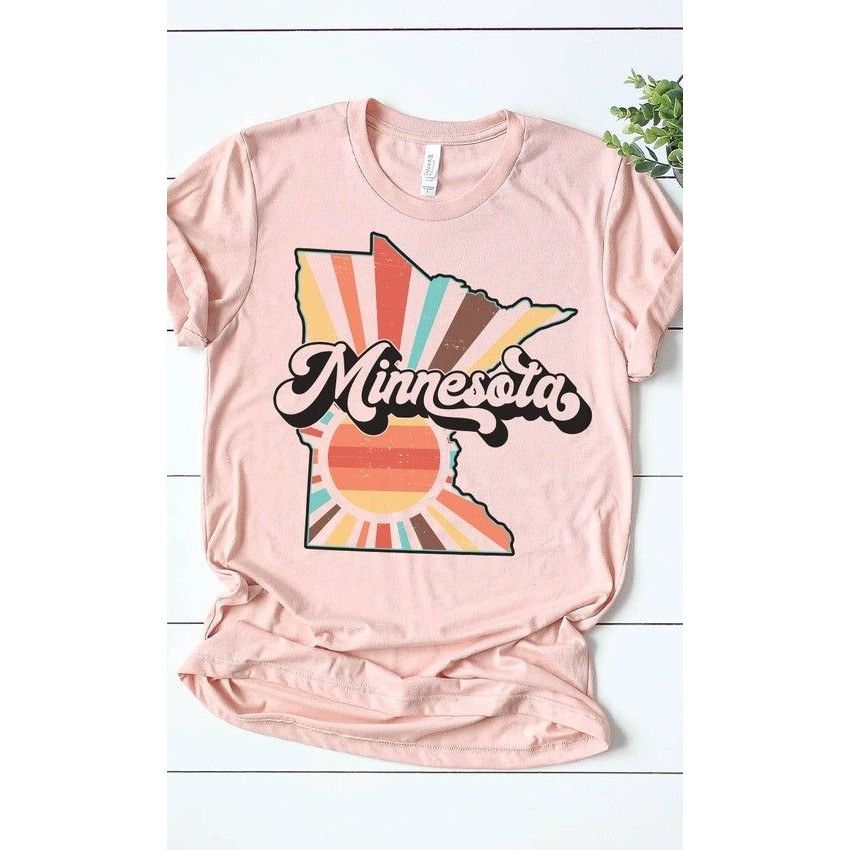 Other Minnesota Retro State Graphic Tee PLUS 2X Size XXL / US 16-18 / IT 52-54 - 1 Thumbnail