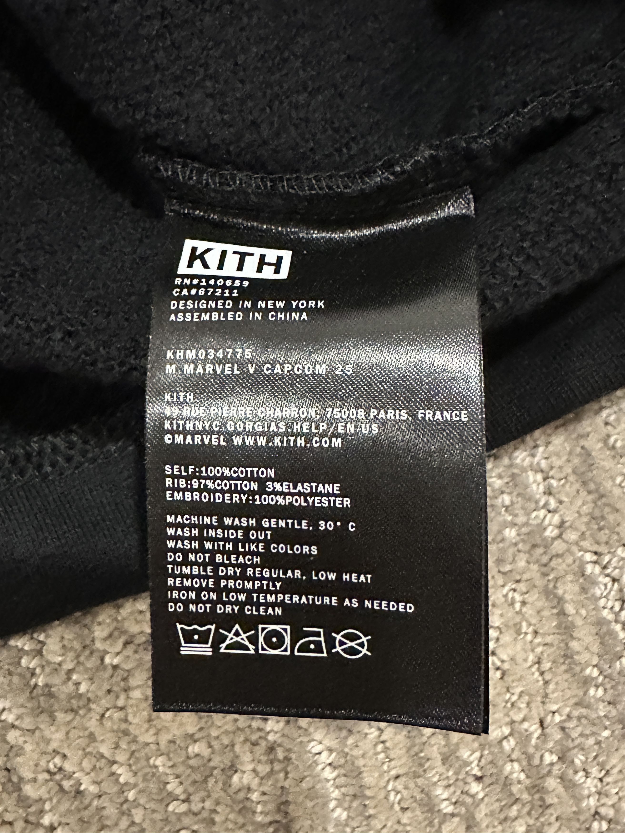 Kith × Marvel Comics Kith x Marvel Wolverine Nelson Quarter Zip Size S DS Size US S / EU 44-46 / 1 - 8 Thumbnail
