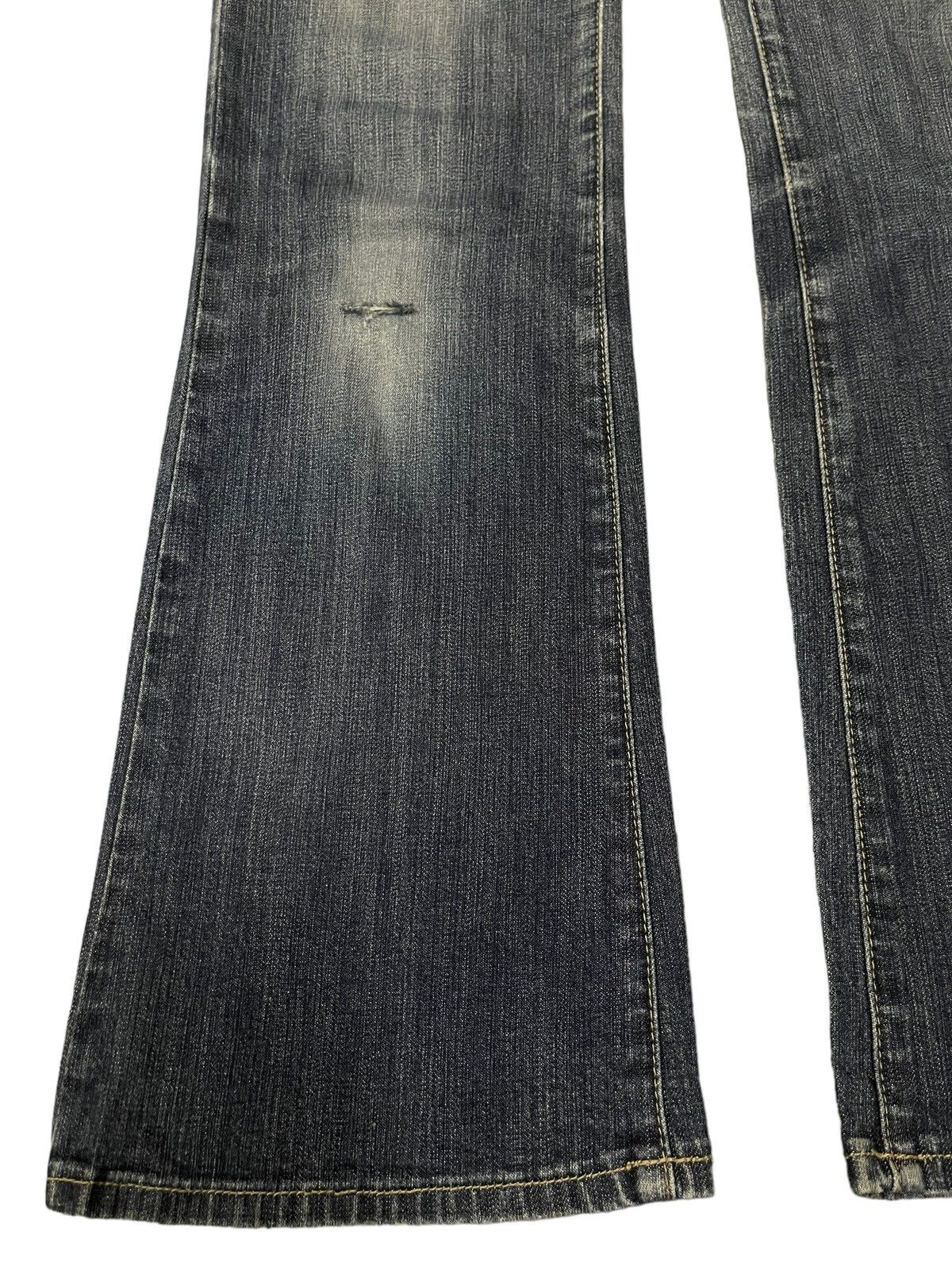 If Six Was Nine Vintage Japanese Brand Blue Wash Style Bootcut Jeans Size US 31 - 7 Thumbnail
