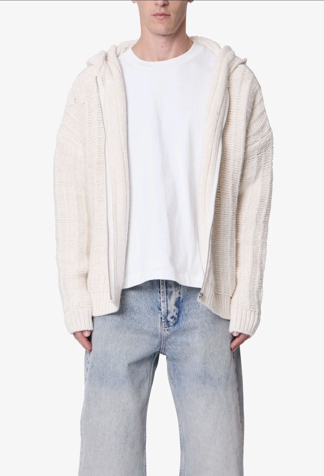 Other Knit zip up hoodie Size US L / EU 52-54 / 3 - 1 Thumbnail