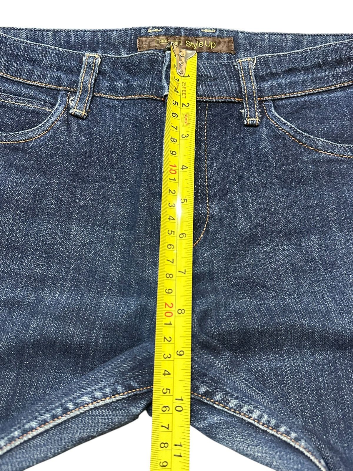 Japanese Brand Vintage Japanese Uniqlo Blue Wash Style Wide Leg Jeans Size US 30 / EU 46 - 15 Thumbnail