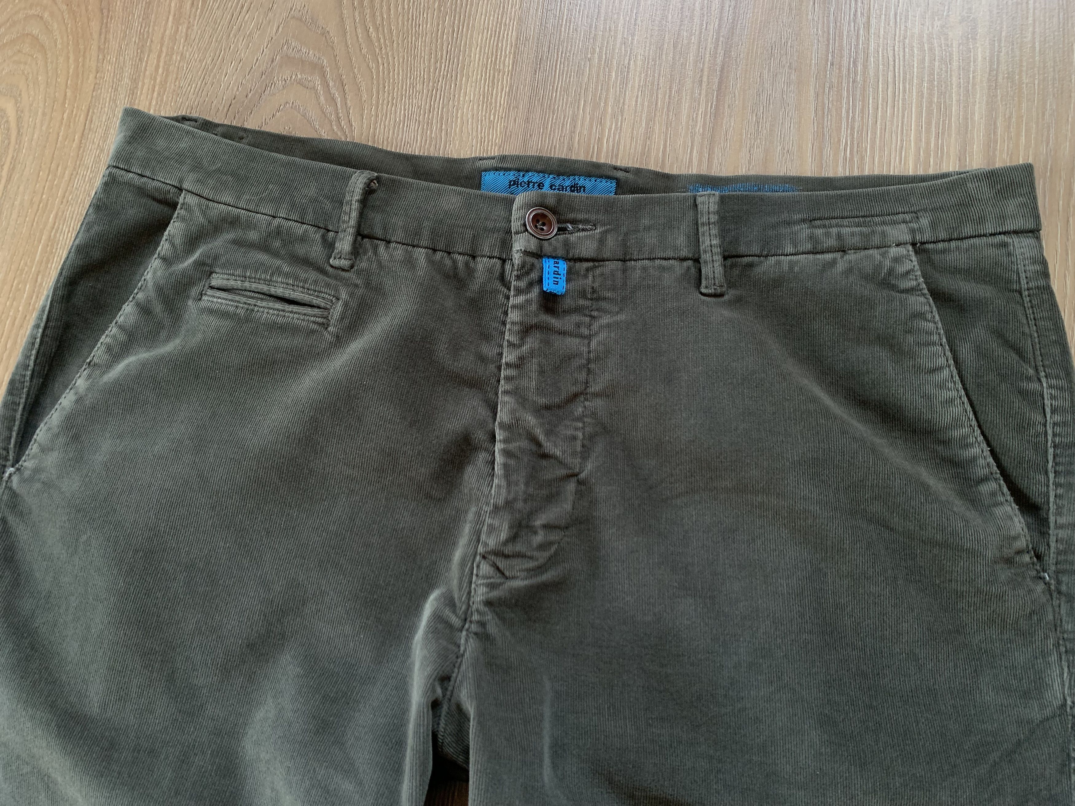 Pierre Cardin Pierre Cardin Lyon Tapered Corduroy Vevet Pants Size US 38 / EU 54 - 4 Thumbnail