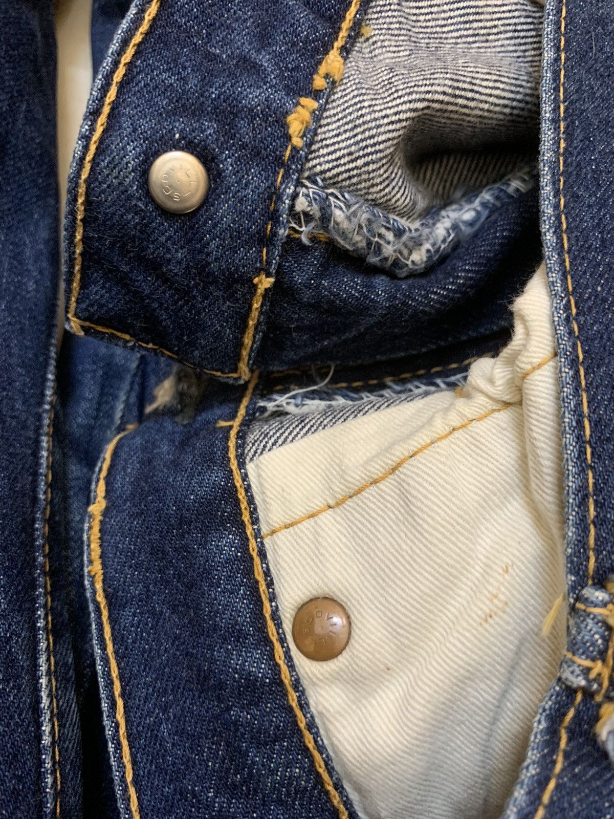 Big John VINTAGE FLARE BIG JOHN TALON ZIPPER DENIM Size US 34 / EU 50 - 10 Thumbnail