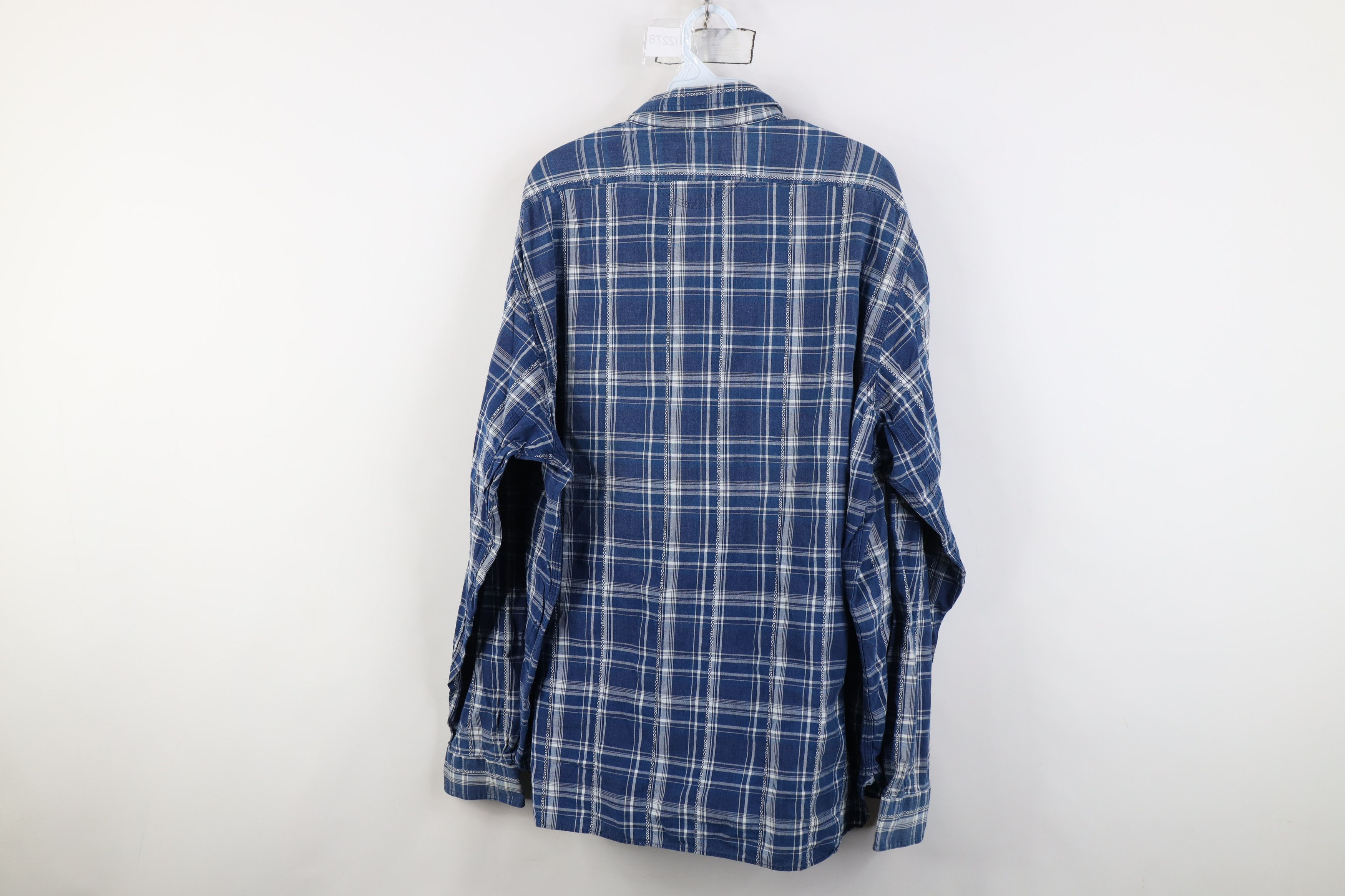 Ralph Lauren Deadstock Vintage Ralph Lauren Pocket Flannel Button Shirt Size US XXL / EU 58 / 5 - 11 Thumbnail