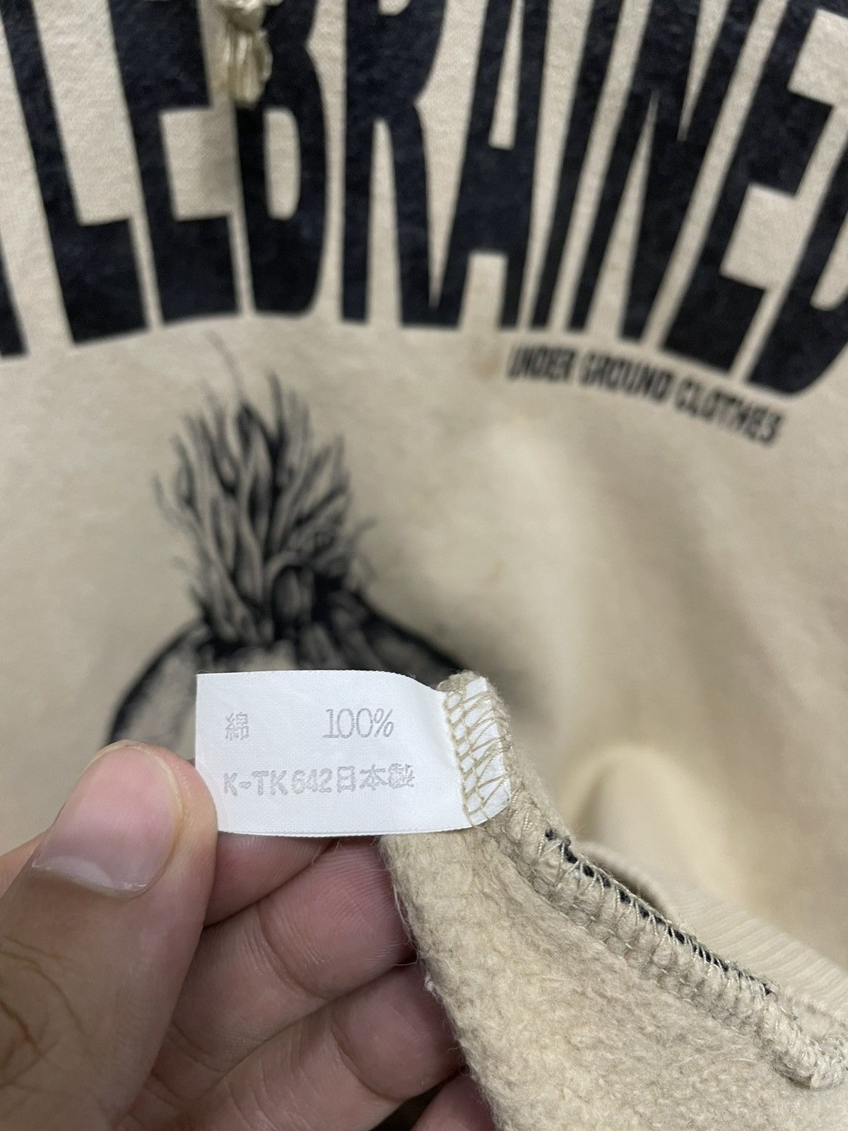 Japanese Brand × Seditionaries × Vintage Vintage Rattlebrained Skull Punk Grunge Style Hoodie Size US M / EU 48-50 / 2 - 5 Thumbnail