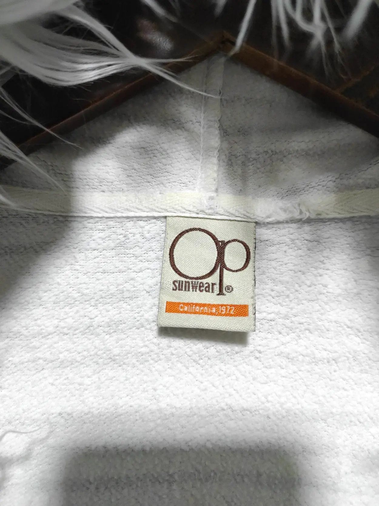 Ocean Pacific OP Sunwear Ocean Pacific stripe zip fur hoodie LGB style Size S / US 4 / IT 40 - 10 Thumbnail