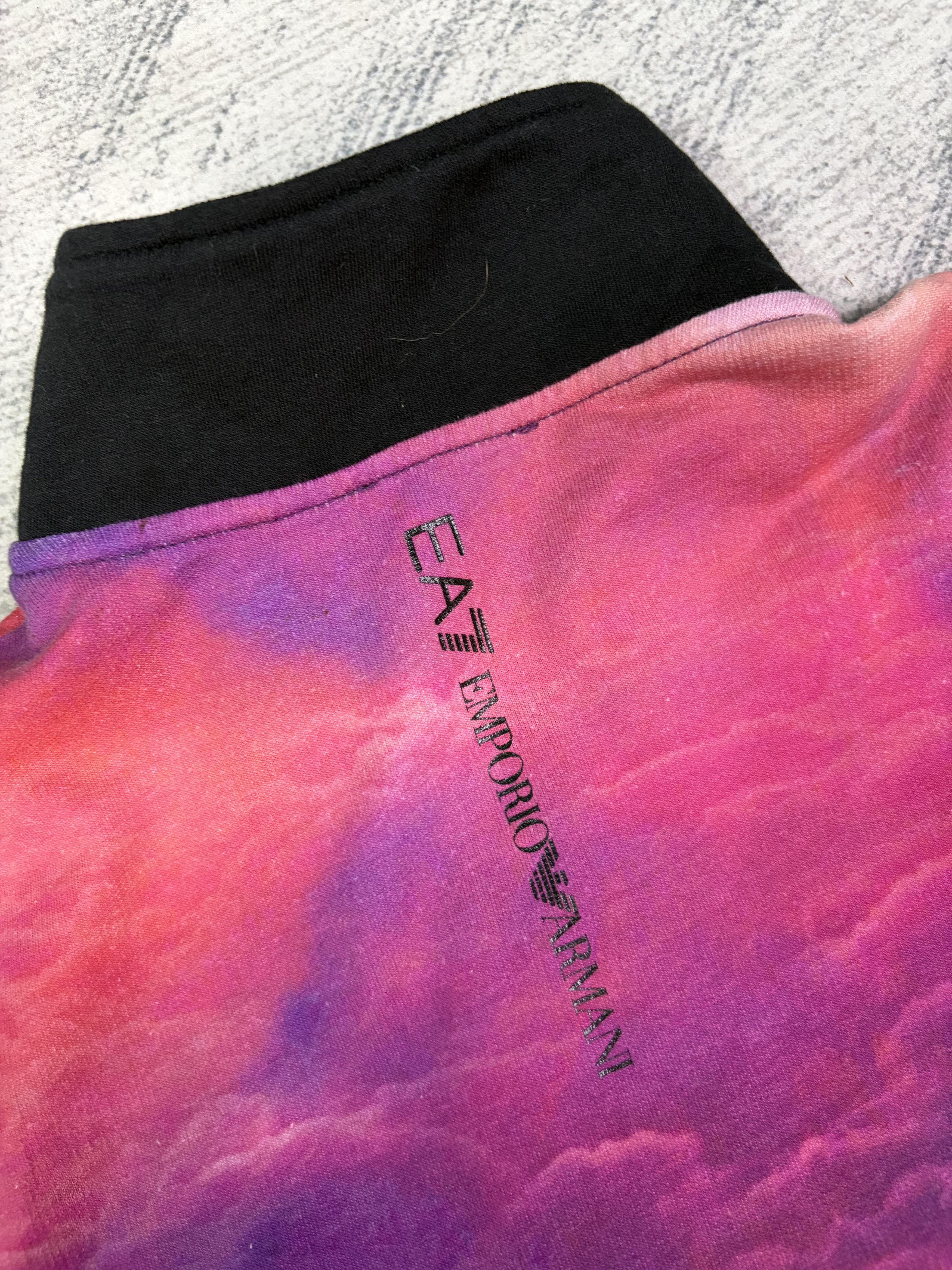 Emporio Armani EA7 Panoramic Scenic Zip Up Sweater Made in Peru Small Size Size US S / EU 44-46 / 1 - 9 Thumbnail