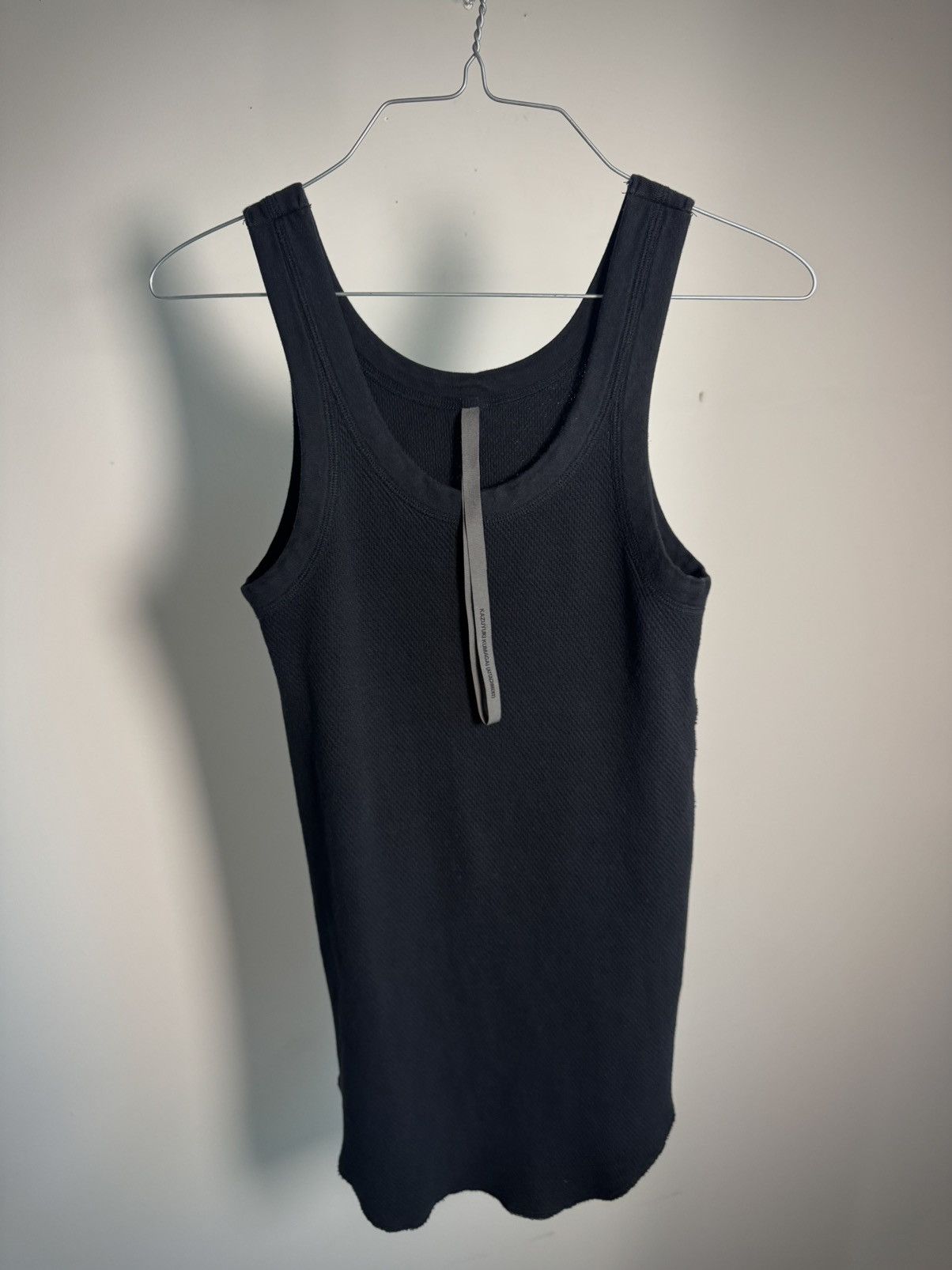 Kazuyuki Kumagai Attachment Kazuyuki Kumagai Attachment cotton tank top Size US S / EU 44-46 / 1 - 4 Thumbnail