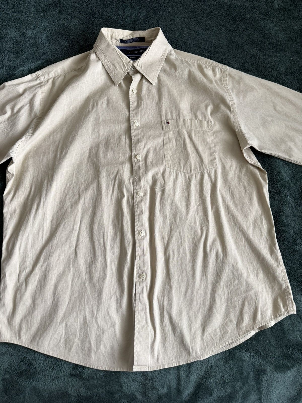 Tommy Hilfiger Vintage Tommy Hilfiger Button Up Size US L / EU 52-54 / 3 - 1 Thumbnail