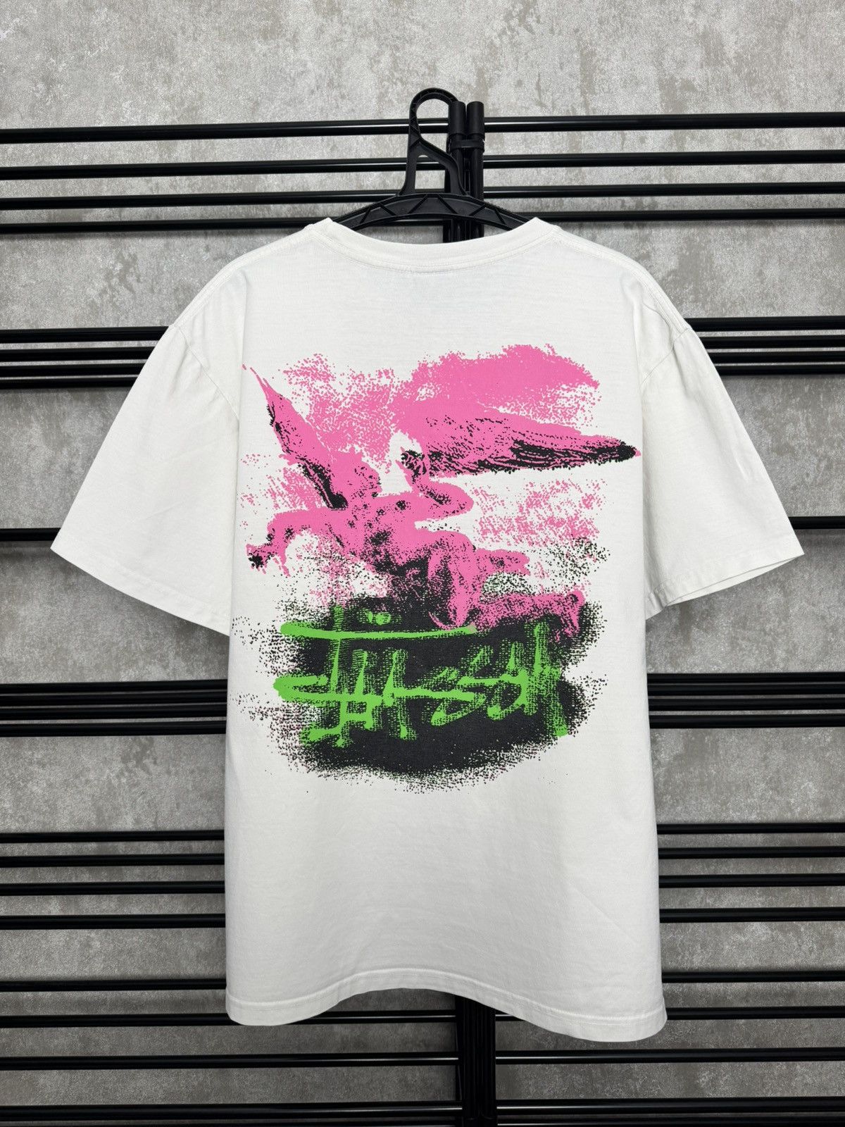 Stussy Vintage Stussy Fallen Angel Pigment Dyed Tee Size US L / EU 52-54 / 3 - 1 Thumbnail