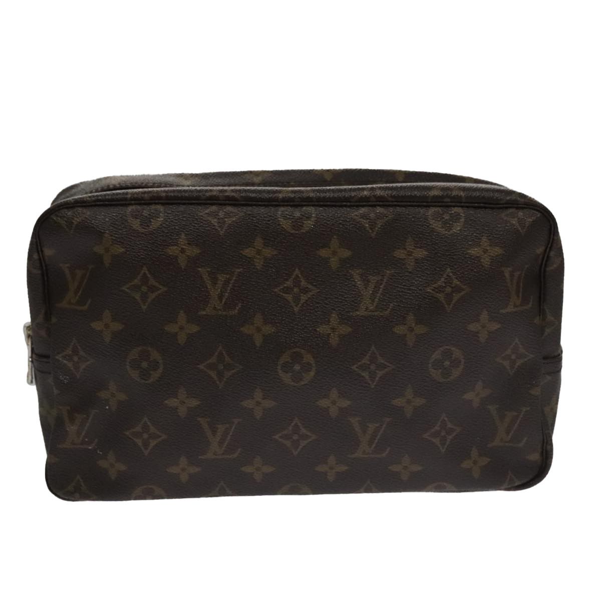 Louis Vuitton Trousse Toilette 28 Brown Canvas Clutch Bag (Pre-Owned) Size ONE SIZE - 1 Thumbnail