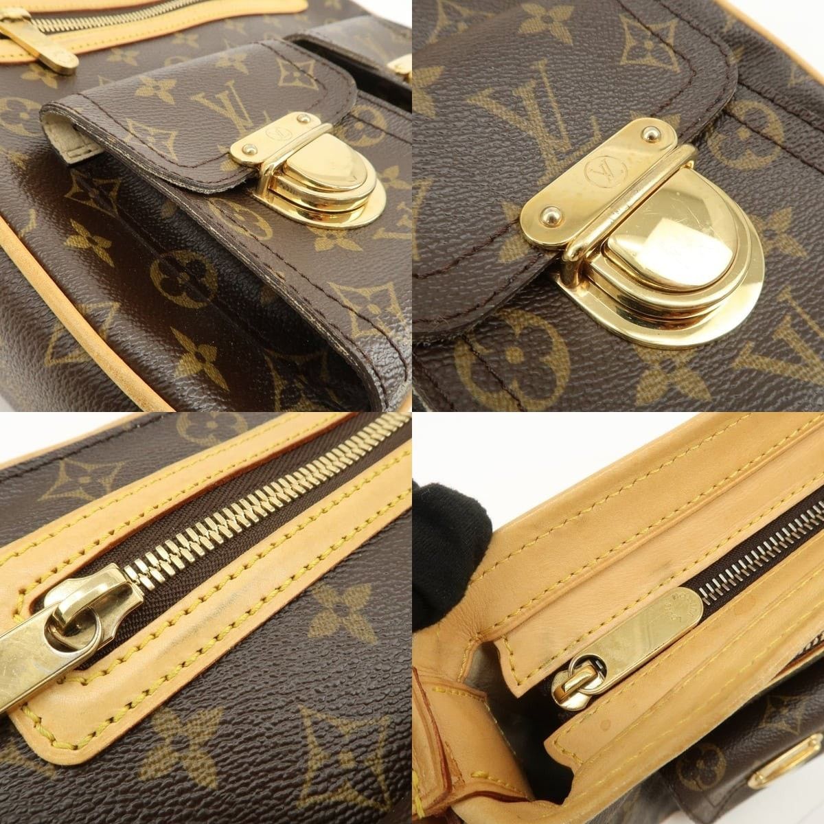 Louis Vuitton Louis Vuitton Monogram Hudson GM Shoulder Bag Size ONE SIZE - 6 Thumbnail